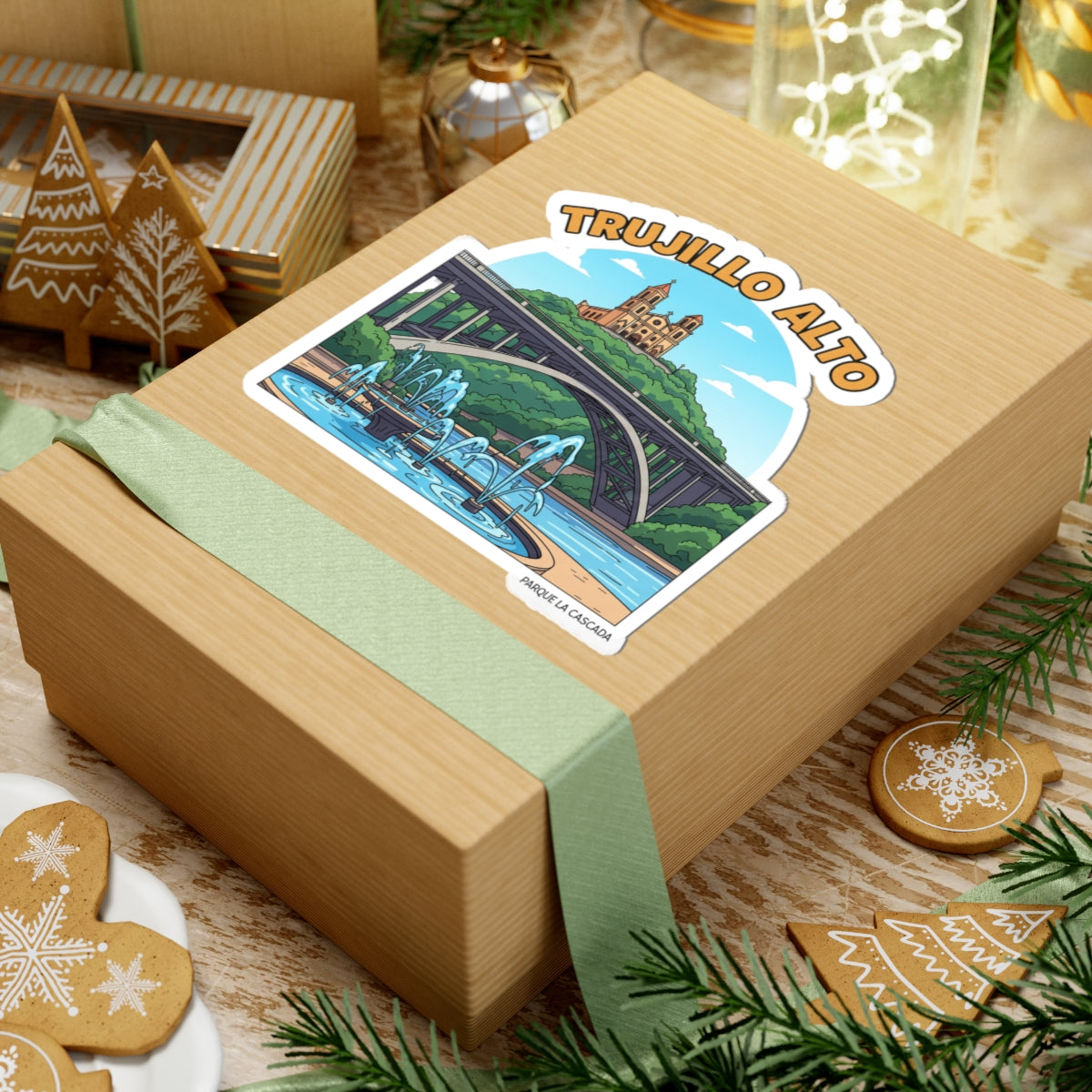 Trujillo Alto Kiss-Cut Stickers