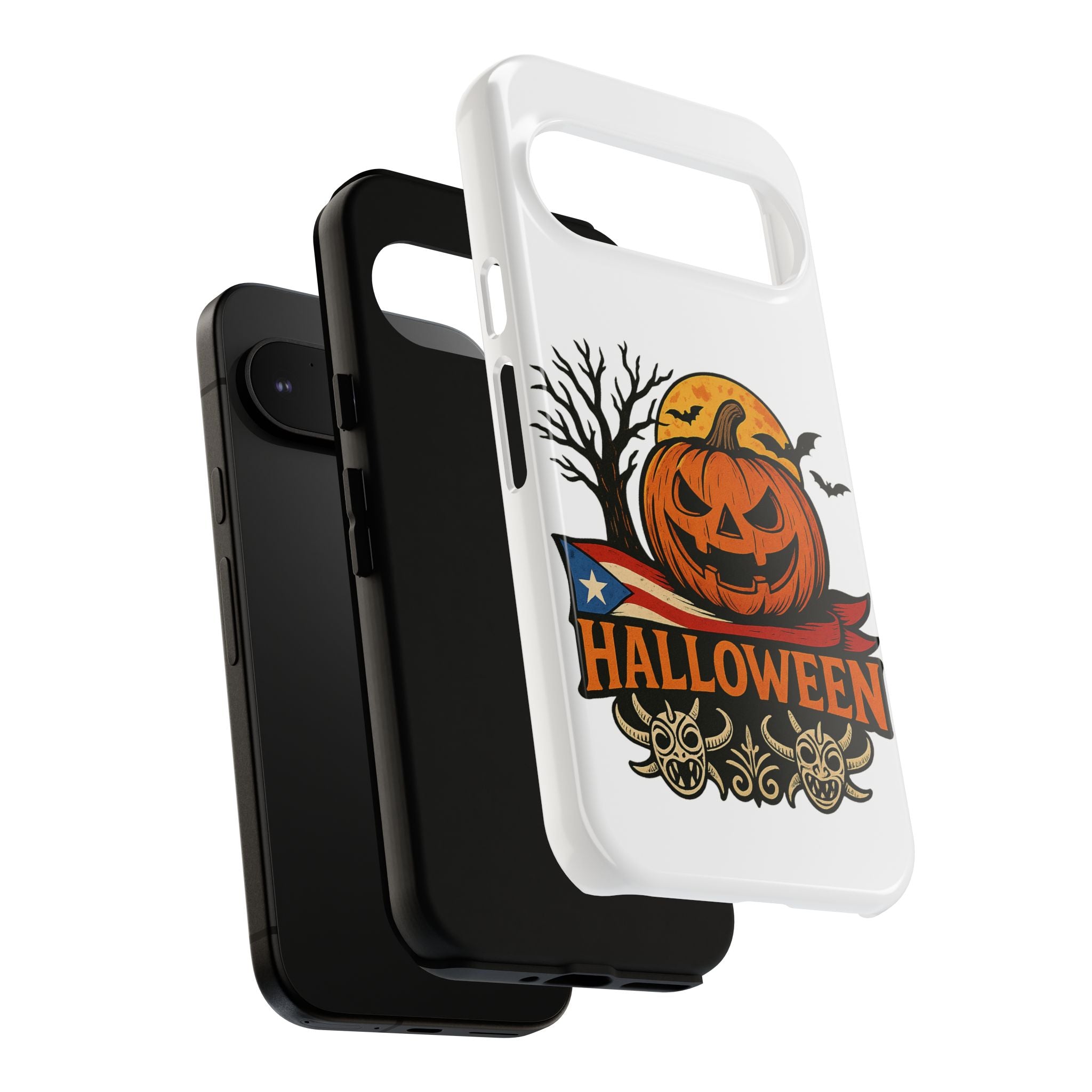 Halloween Phone Case, Tough Phone Case, Spooky Seasonal Cover, Fall Decor Accessory, Trick or Treat Gift, Halloween Celebration