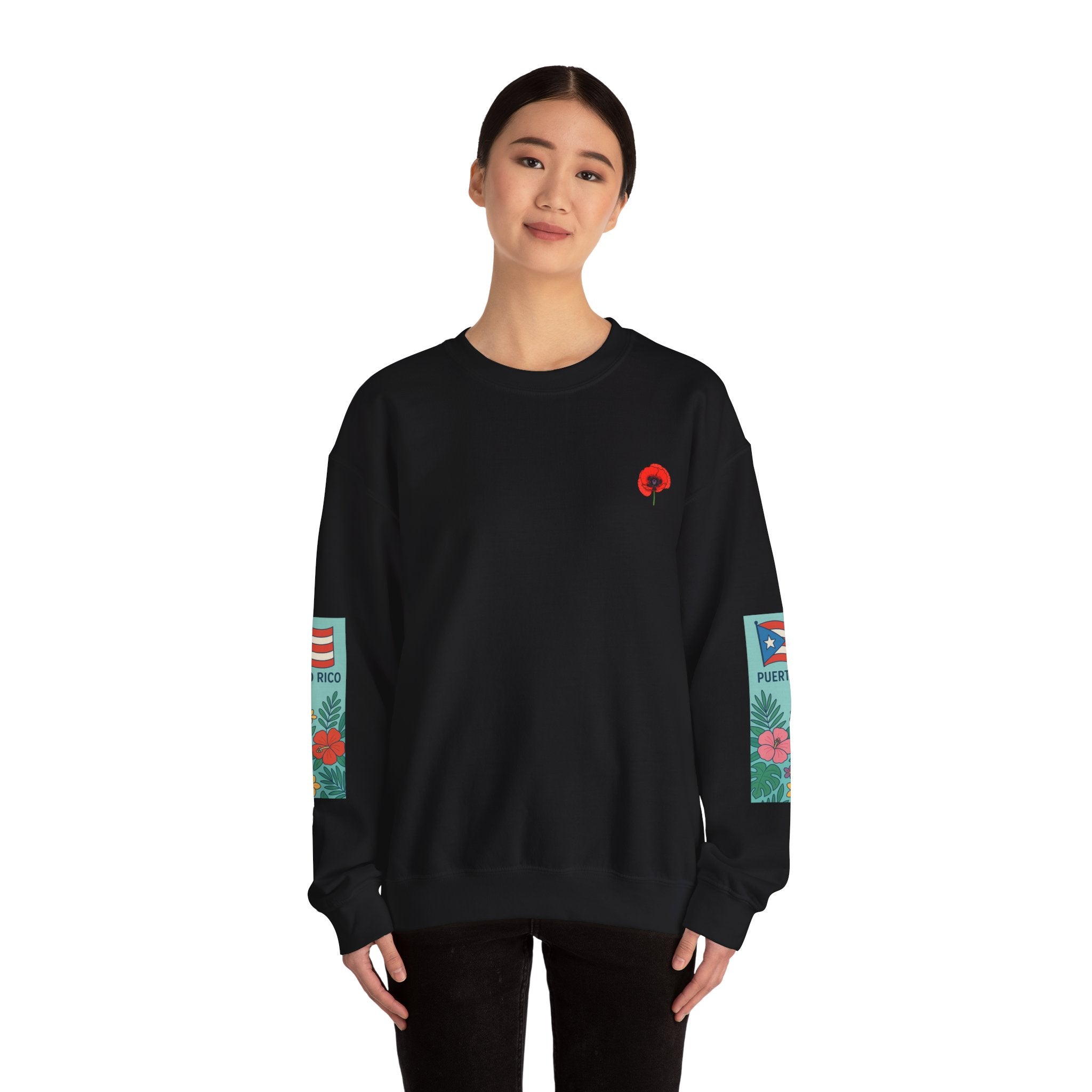 Puerto Rican Heritage Crewneck Sweatshirt