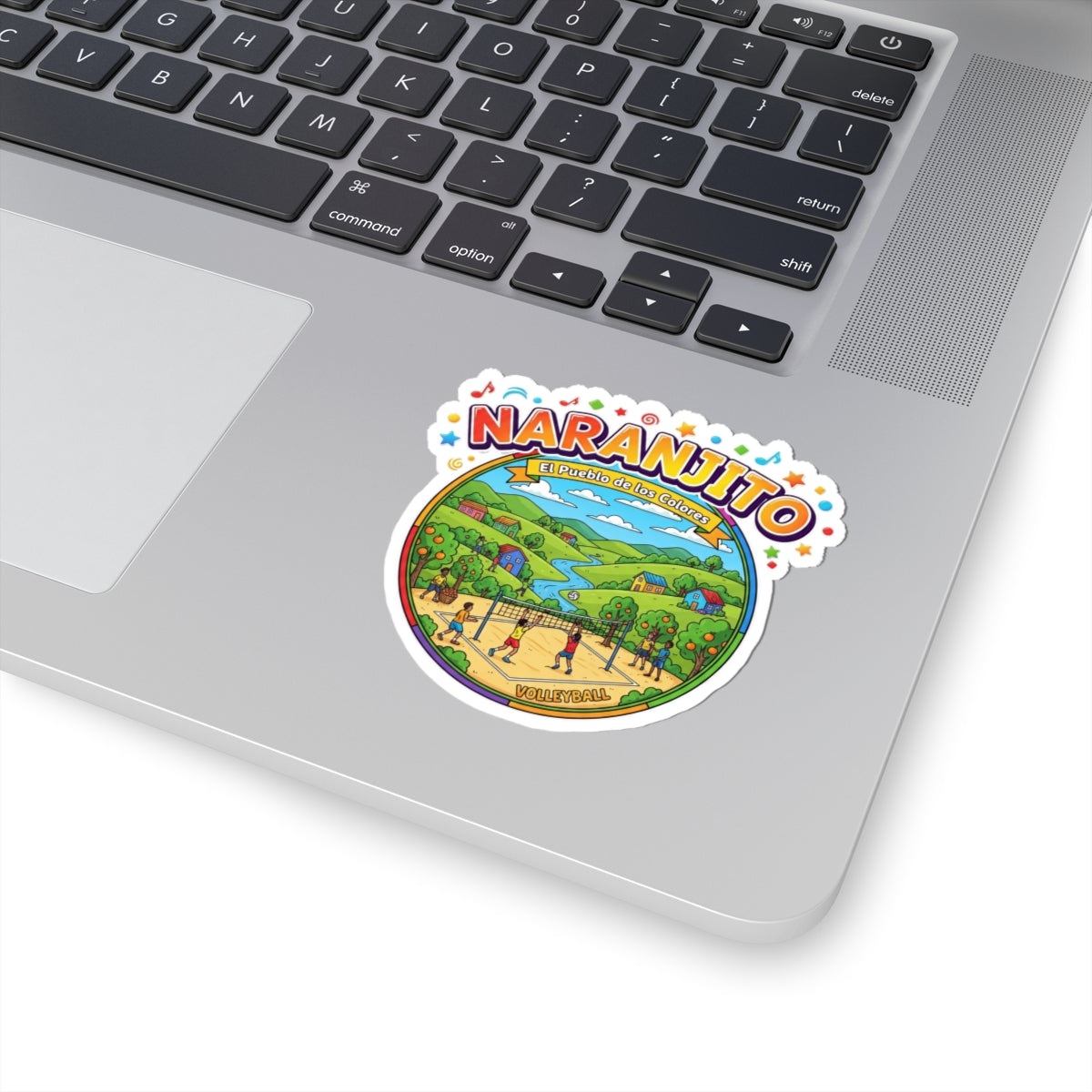 Naranjito Kiss-Cut Stickers