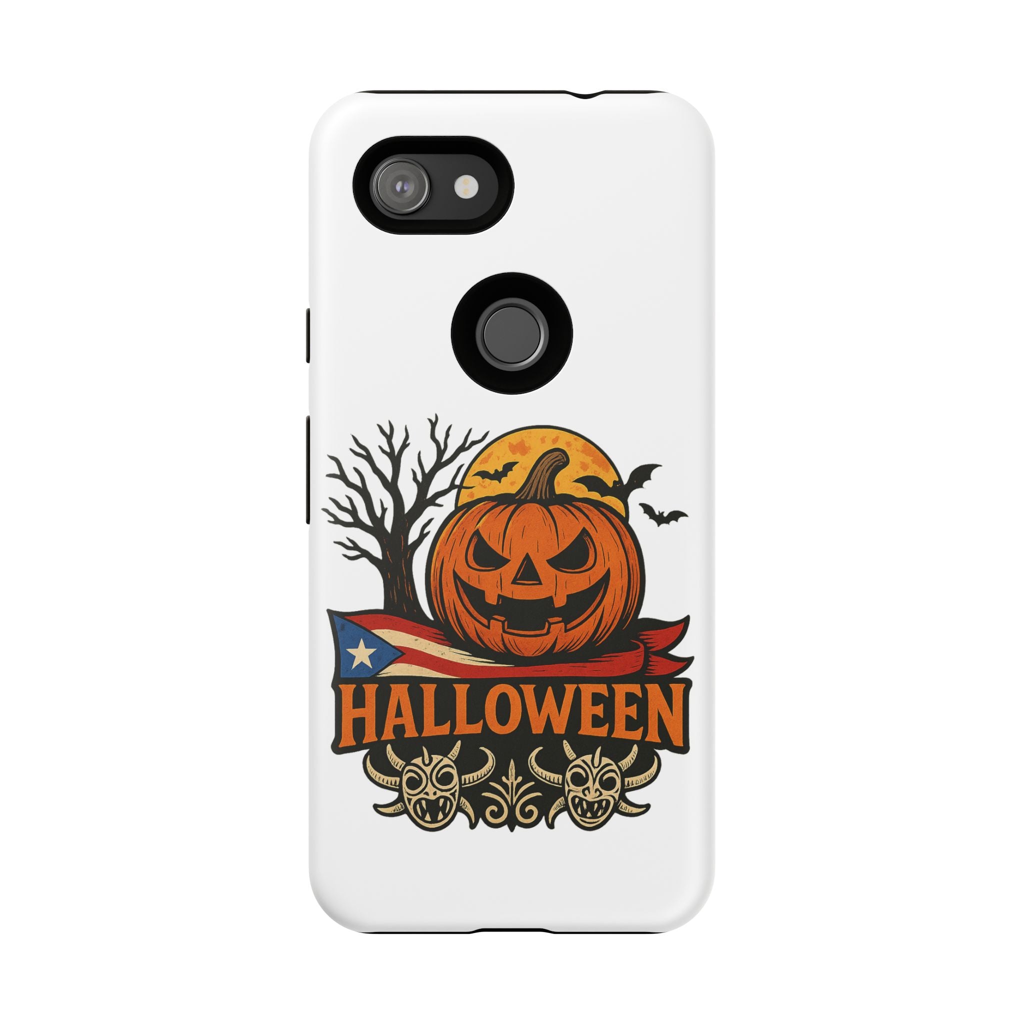 Halloween Phone Case, Tough Phone Case, Spooky Seasonal Cover, Fall Decor Accessory, Trick or Treat Gift, Halloween Celebration