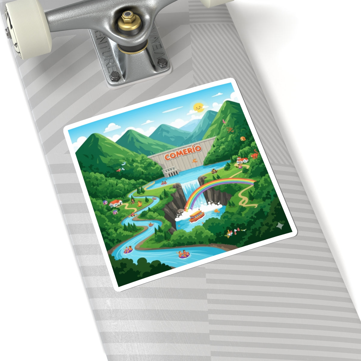 Comerío Kiss-Cut Stickers