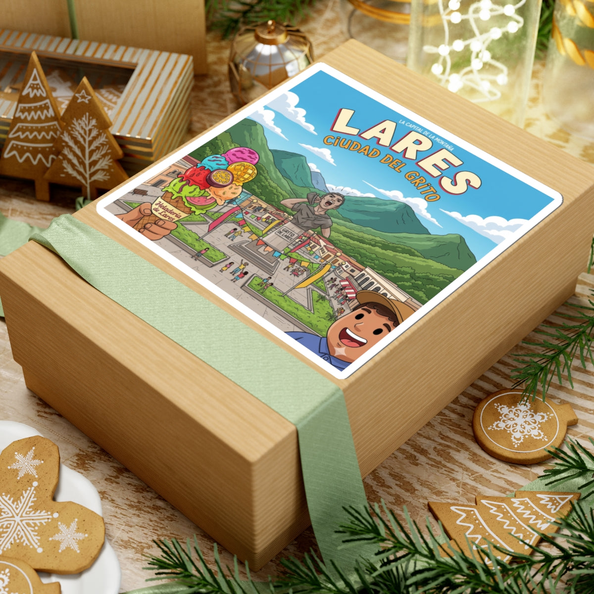 Lares Kiss-Cut Stickers