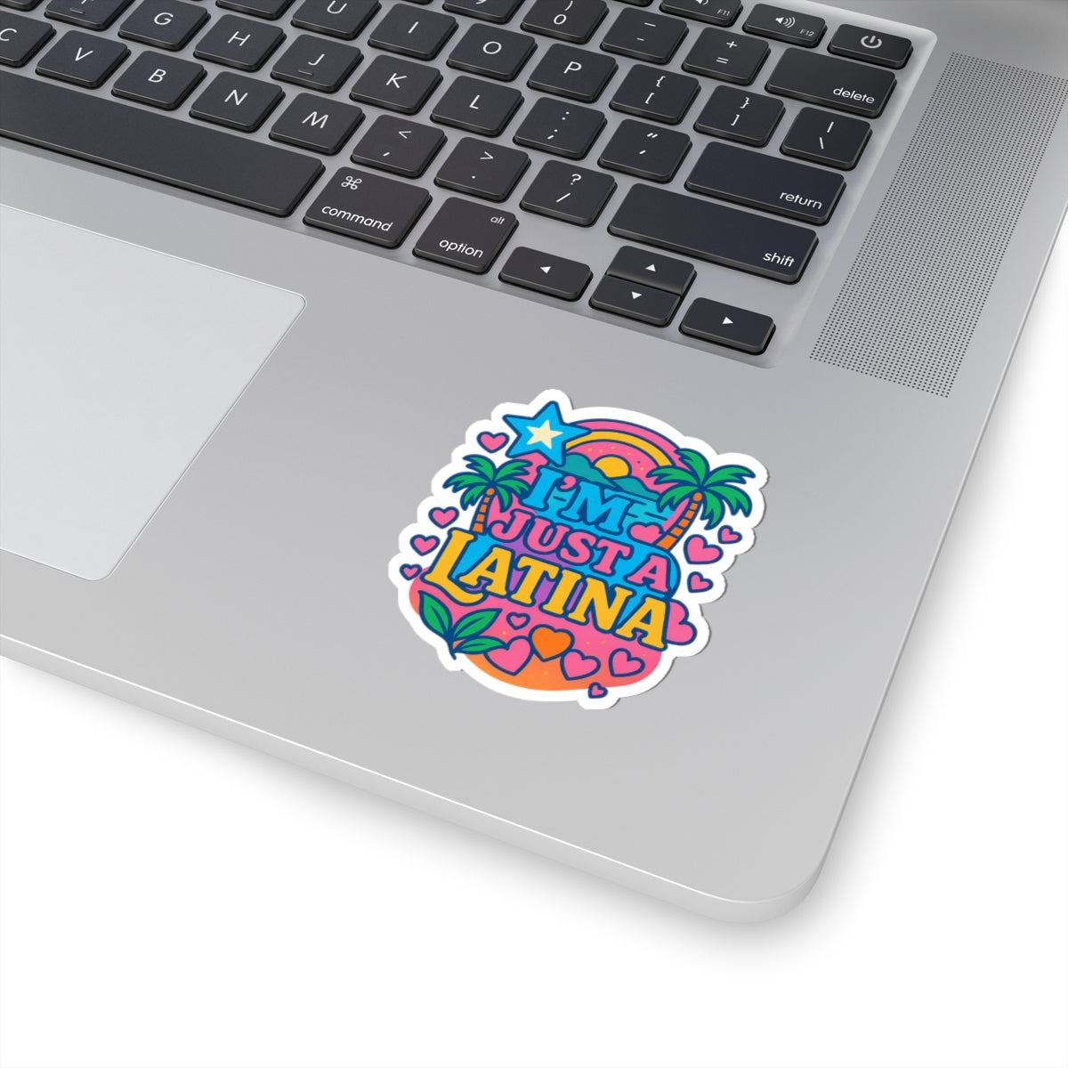 Vibrant Latina Pride Stickers, Colorful Stickers, Laptop Decor, Gifts for Latinas, Tropical Vibe Stickers