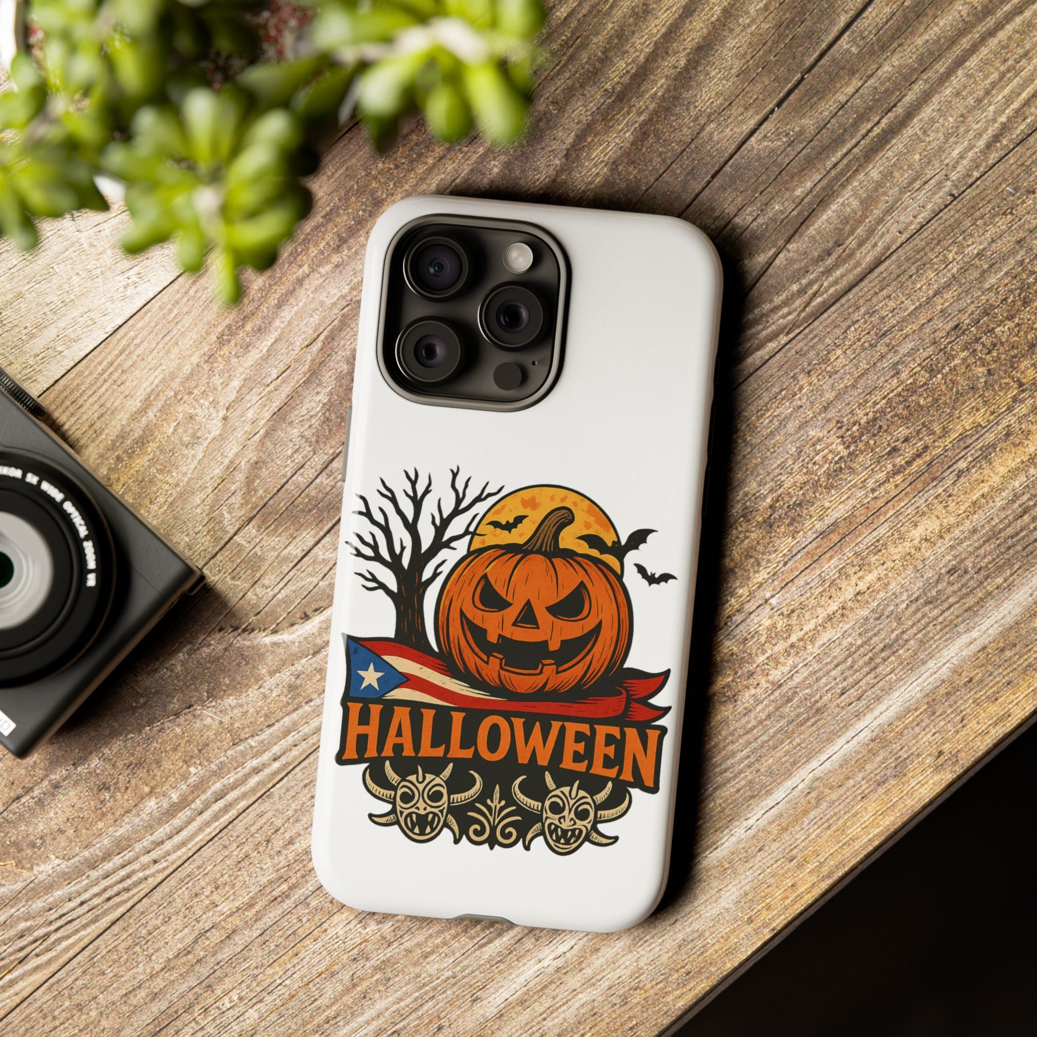 Halloween Phone Case, Tough Phone Case, Spooky Seasonal Cover, Fall Decor Accessory, Trick or Treat Gift, Halloween Celebration