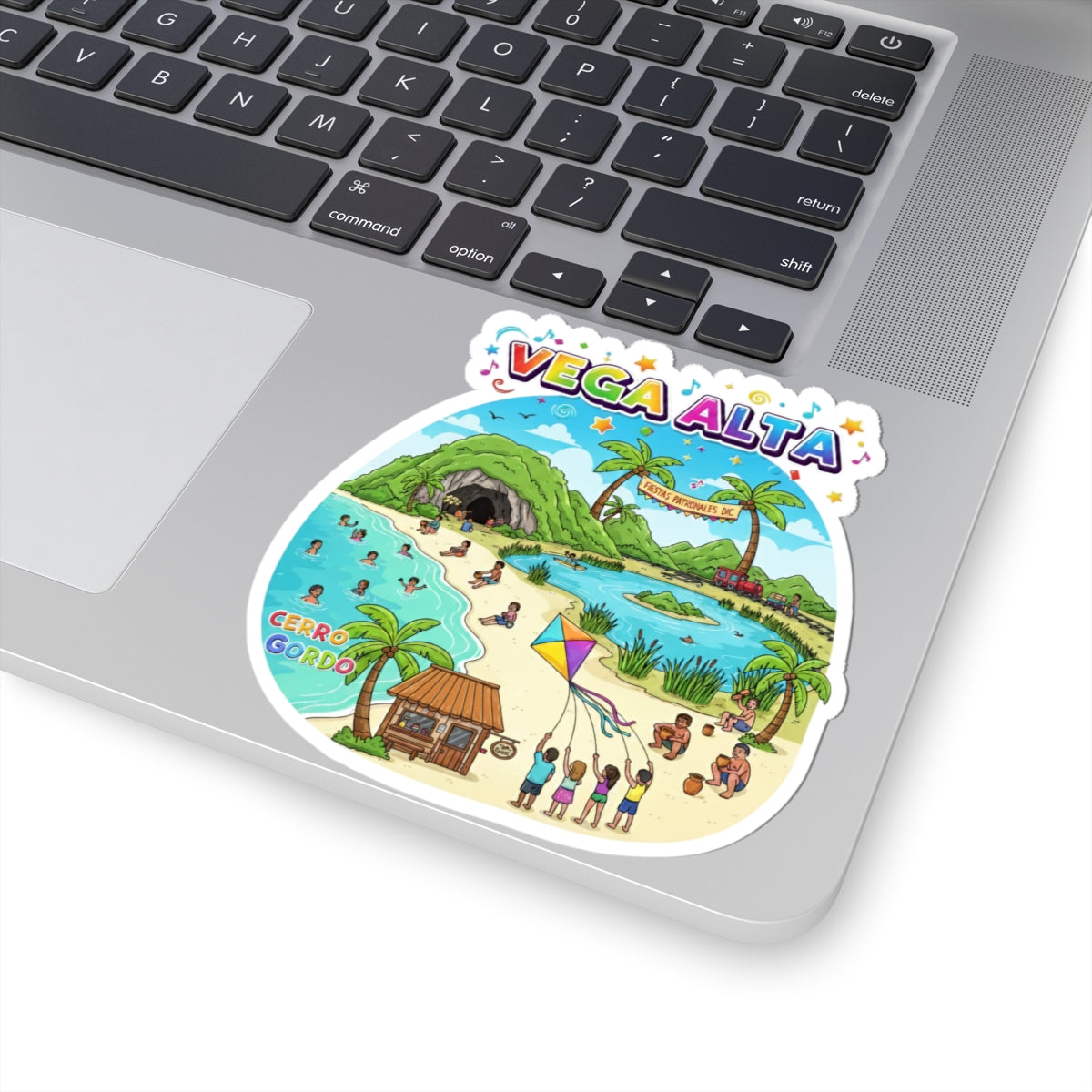 Vega Alta Kiss-Cut Stickers