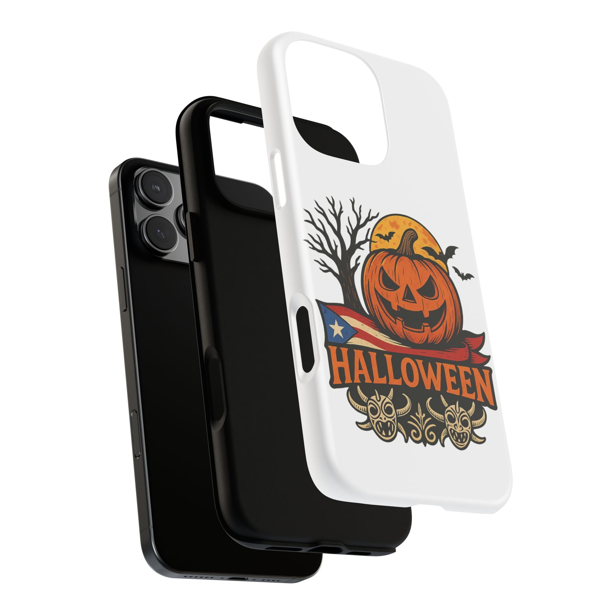 Halloween Phone Case, Tough Phone Case, Spooky Seasonal Cover, Fall Decor Accessory, Trick or Treat Gift, Halloween Celebration