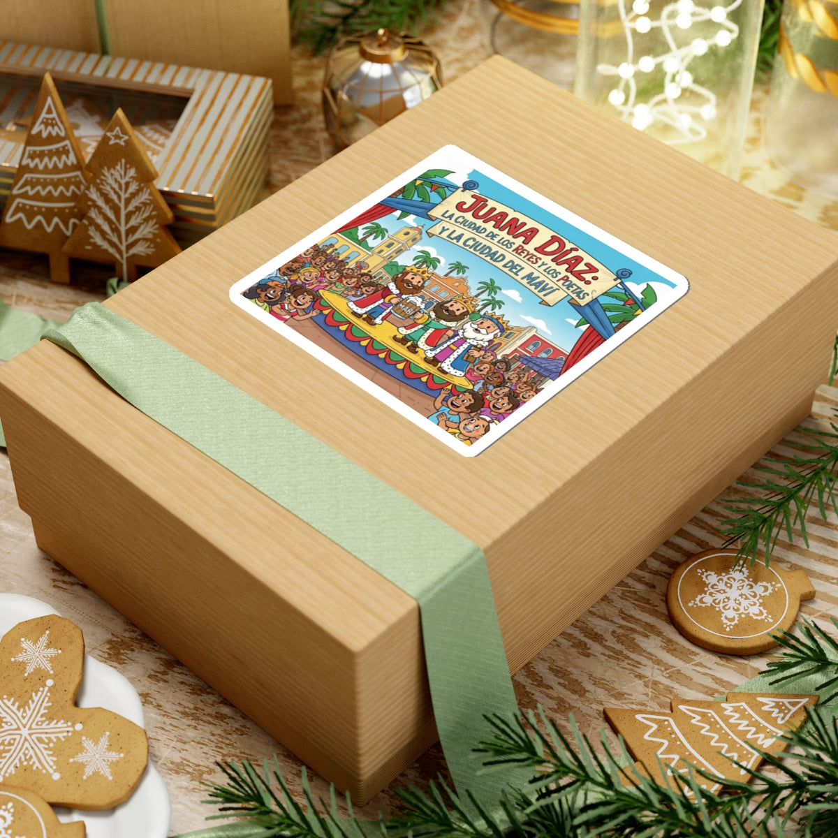 Juana Díaz Kiss-Cut Stickers