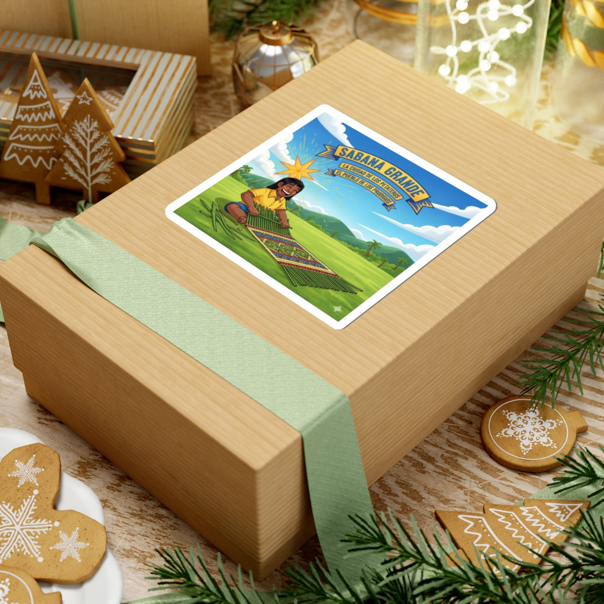 Sabana Grande Kiss-Cut Stickers