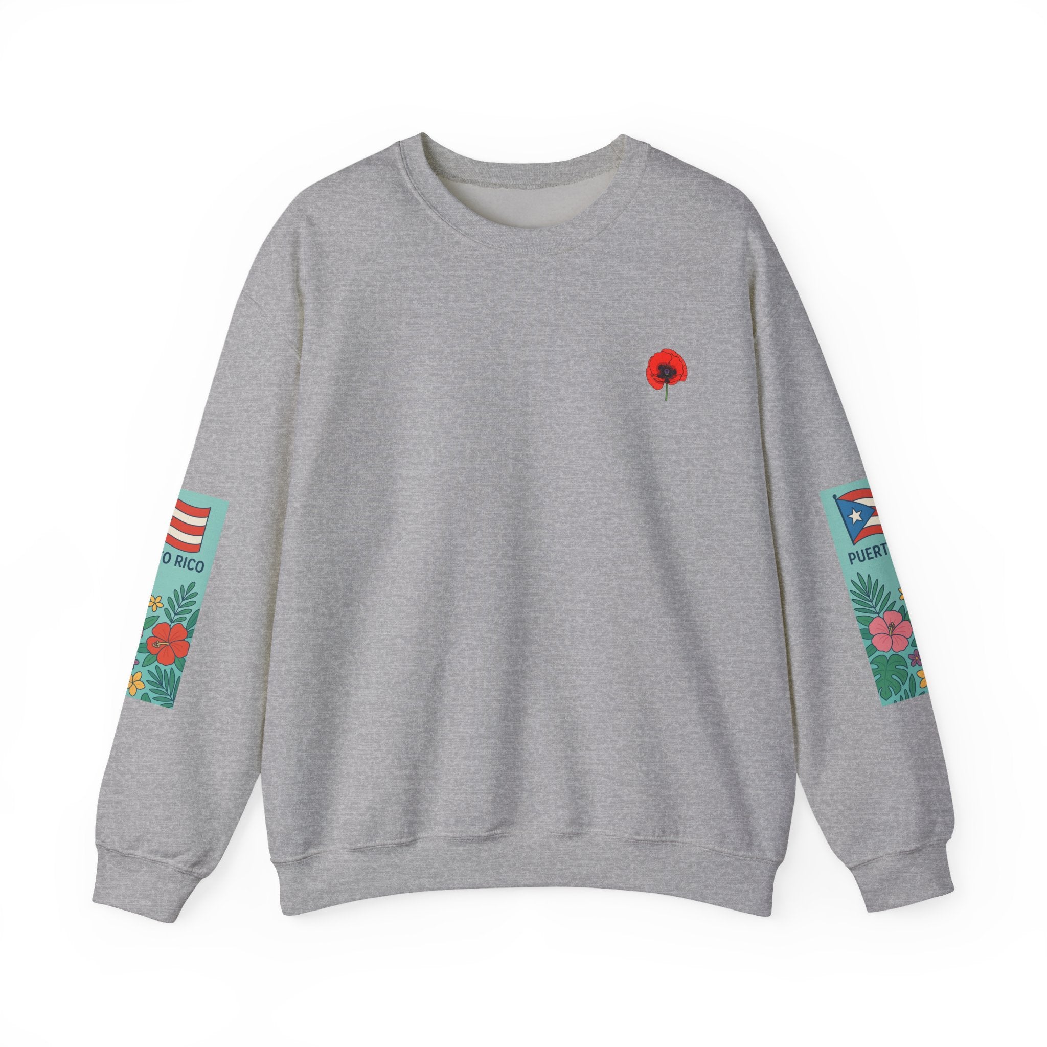 Puerto Rican Heritage Crewneck Sweatshirt