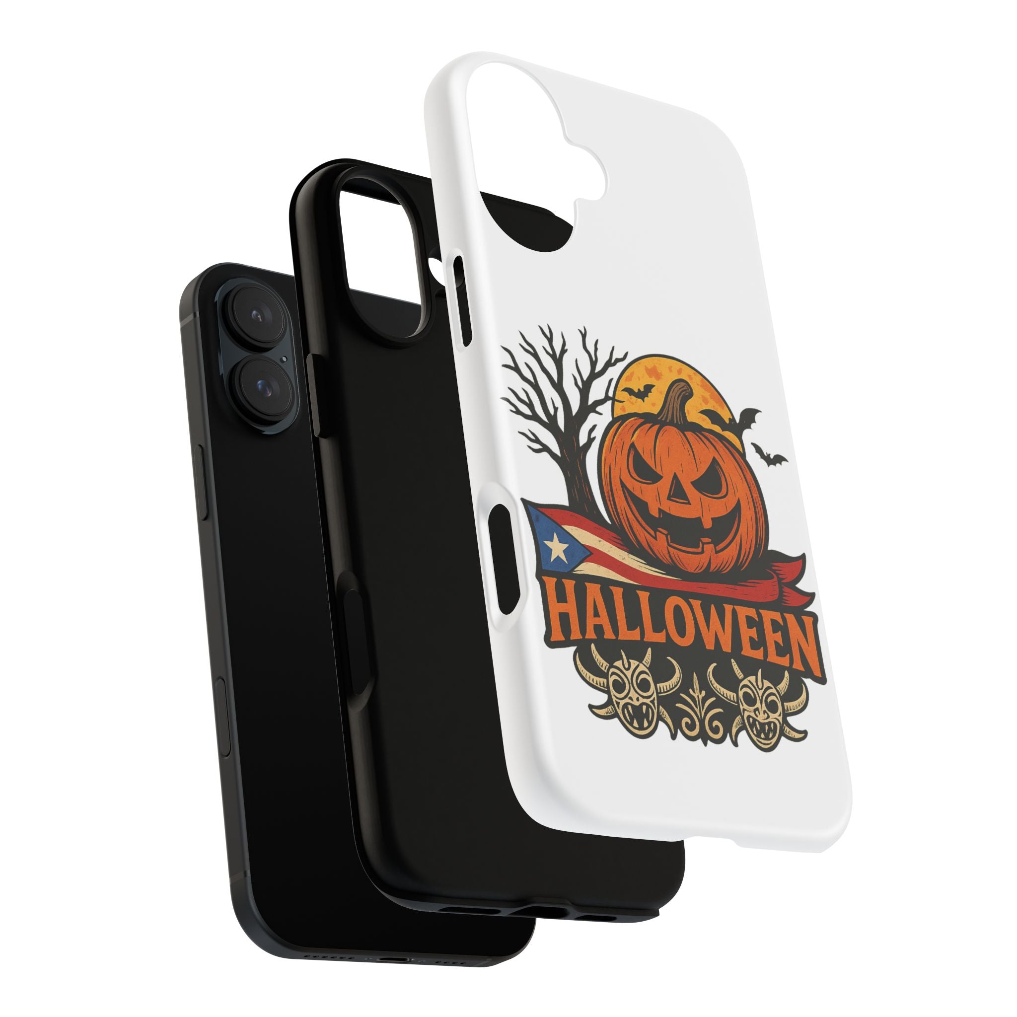 Halloween Phone Case, Tough Phone Case, Spooky Seasonal Cover, Fall Decor Accessory, Trick or Treat Gift, Halloween Celebration