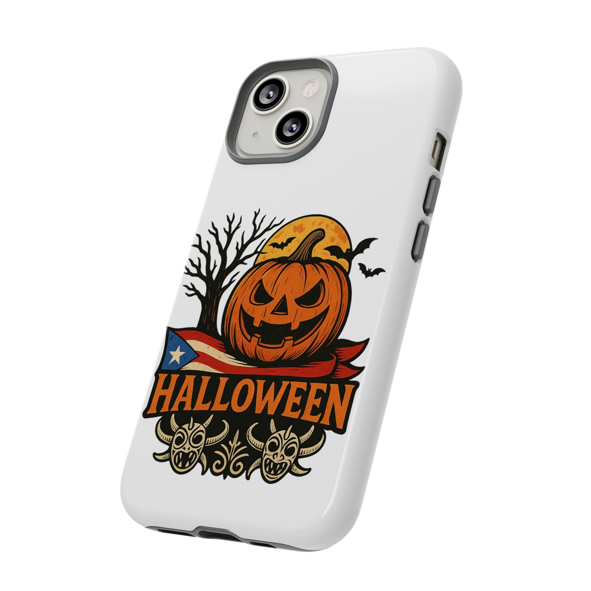 Halloween Phone Case, Tough Phone Case, Spooky Seasonal Cover, Fall Decor Accessory, Trick or Treat Gift, Halloween Celebration
