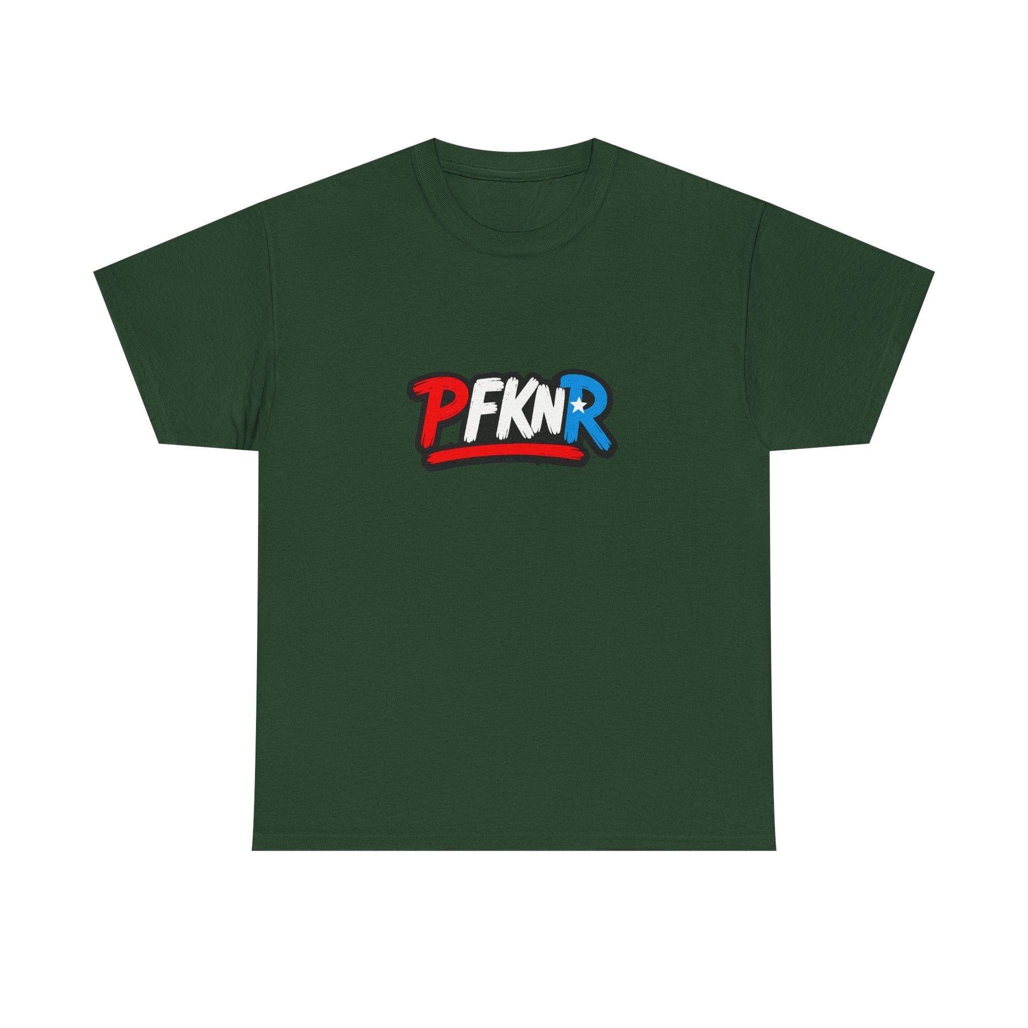 Unisex Heavy Cotton Tee - PFKNR Logo Shirt, Casual Wear, Gift for Him/Her, Streetwear, Everyday Style, Comfortable Tee