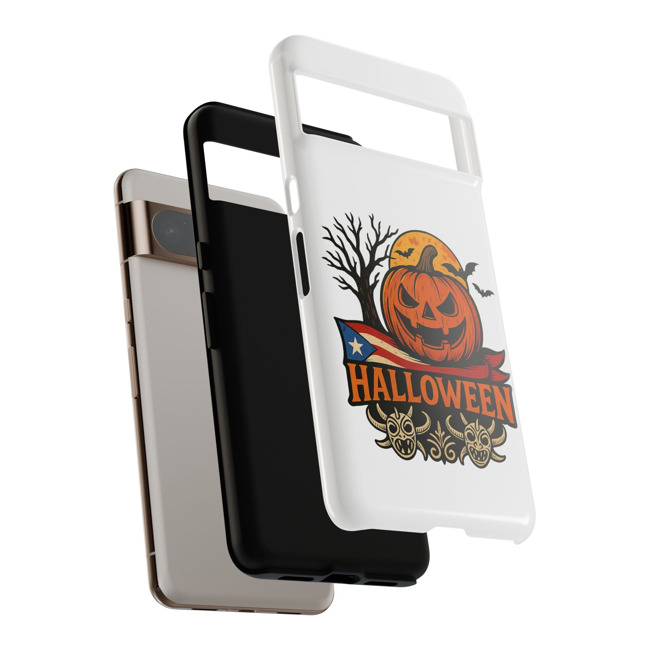 Halloween Phone Case, Tough Phone Case, Spooky Seasonal Cover, Fall Decor Accessory, Trick or Treat Gift, Halloween Celebration