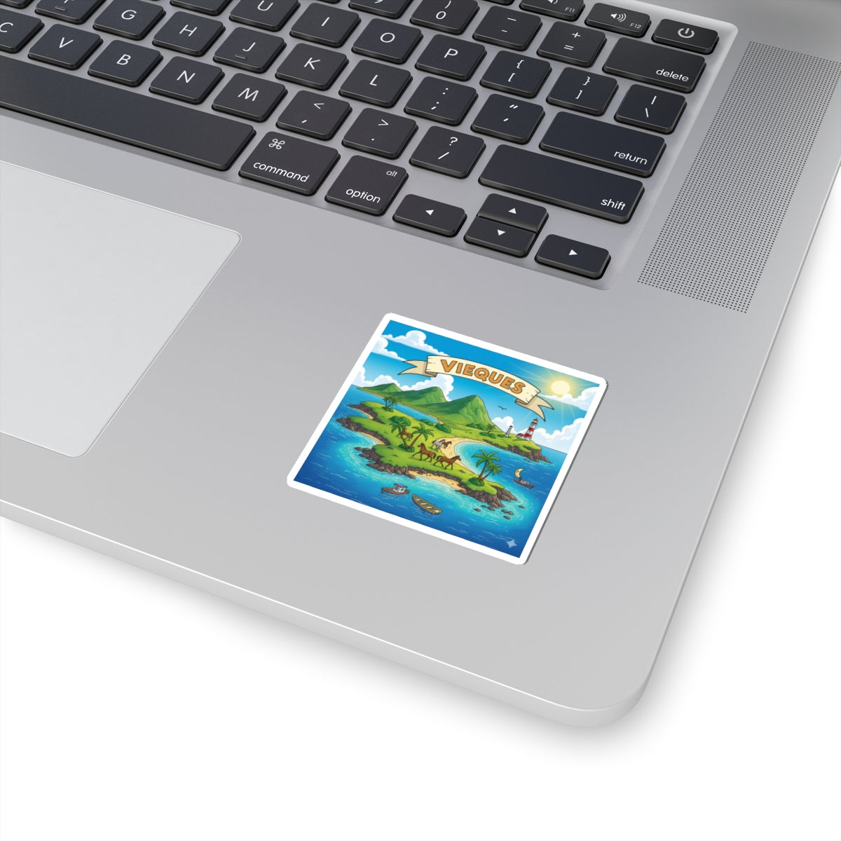 Vieques Kiss-Cut Stickers