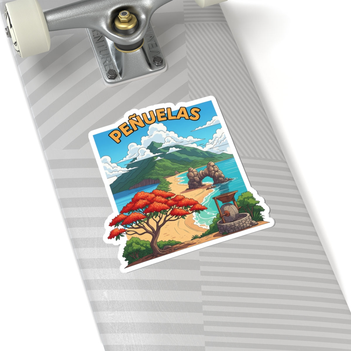 Peñuelas Kiss-Cut Stickers