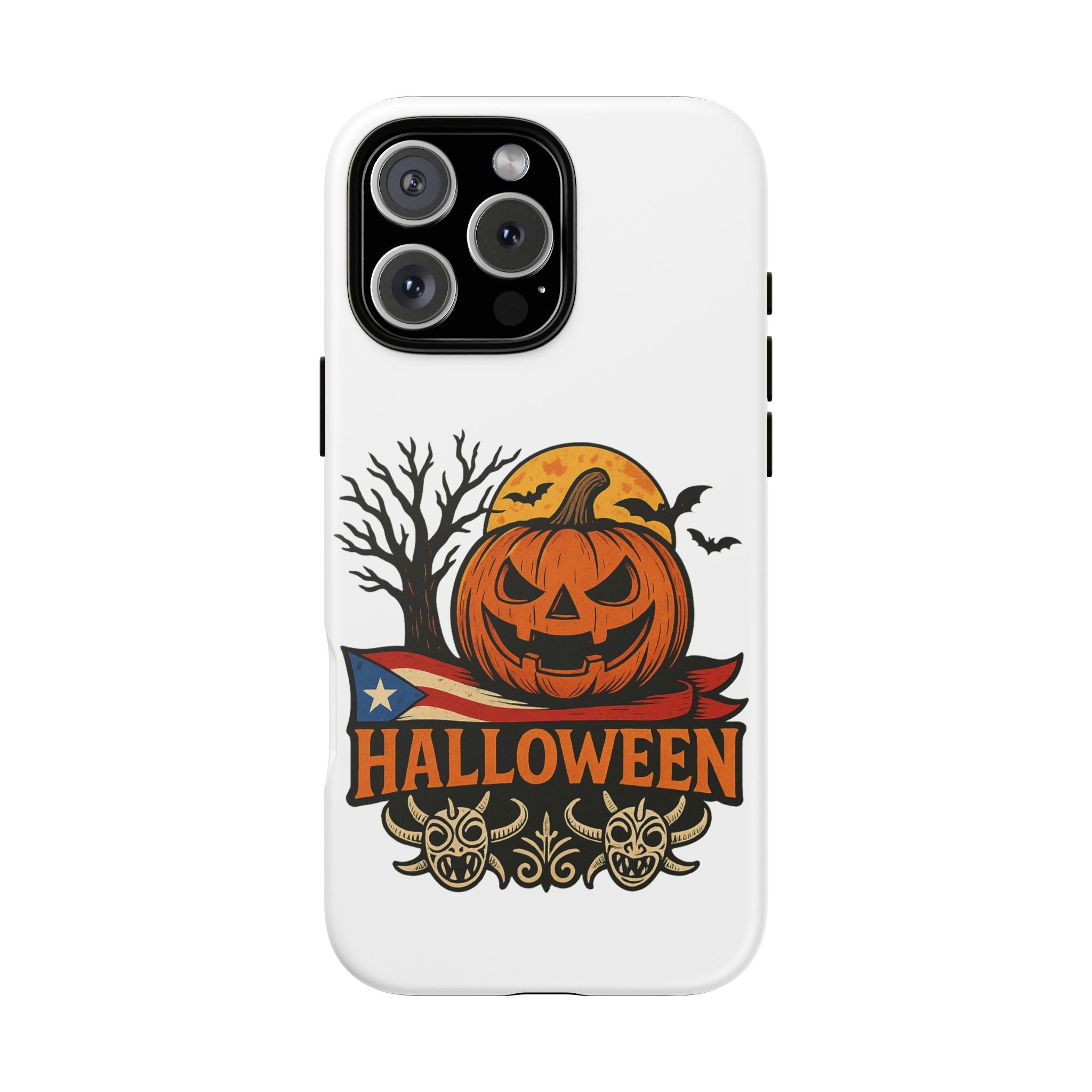 Halloween Phone Case, Tough Phone Case, Spooky Seasonal Cover, Fall Decor Accessory, Trick or Treat Gift, Halloween Celebration