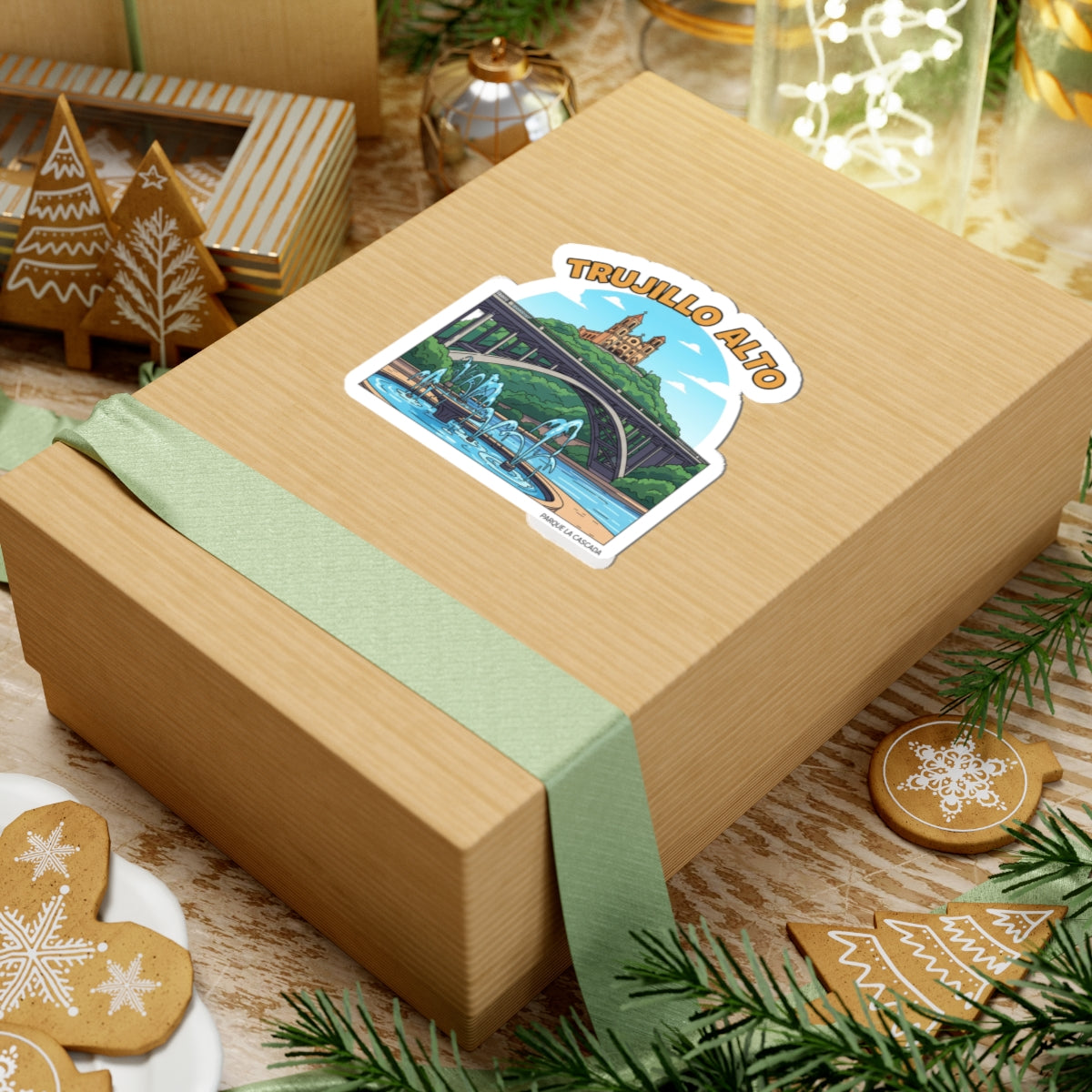 Trujillo Alto Kiss-Cut Stickers