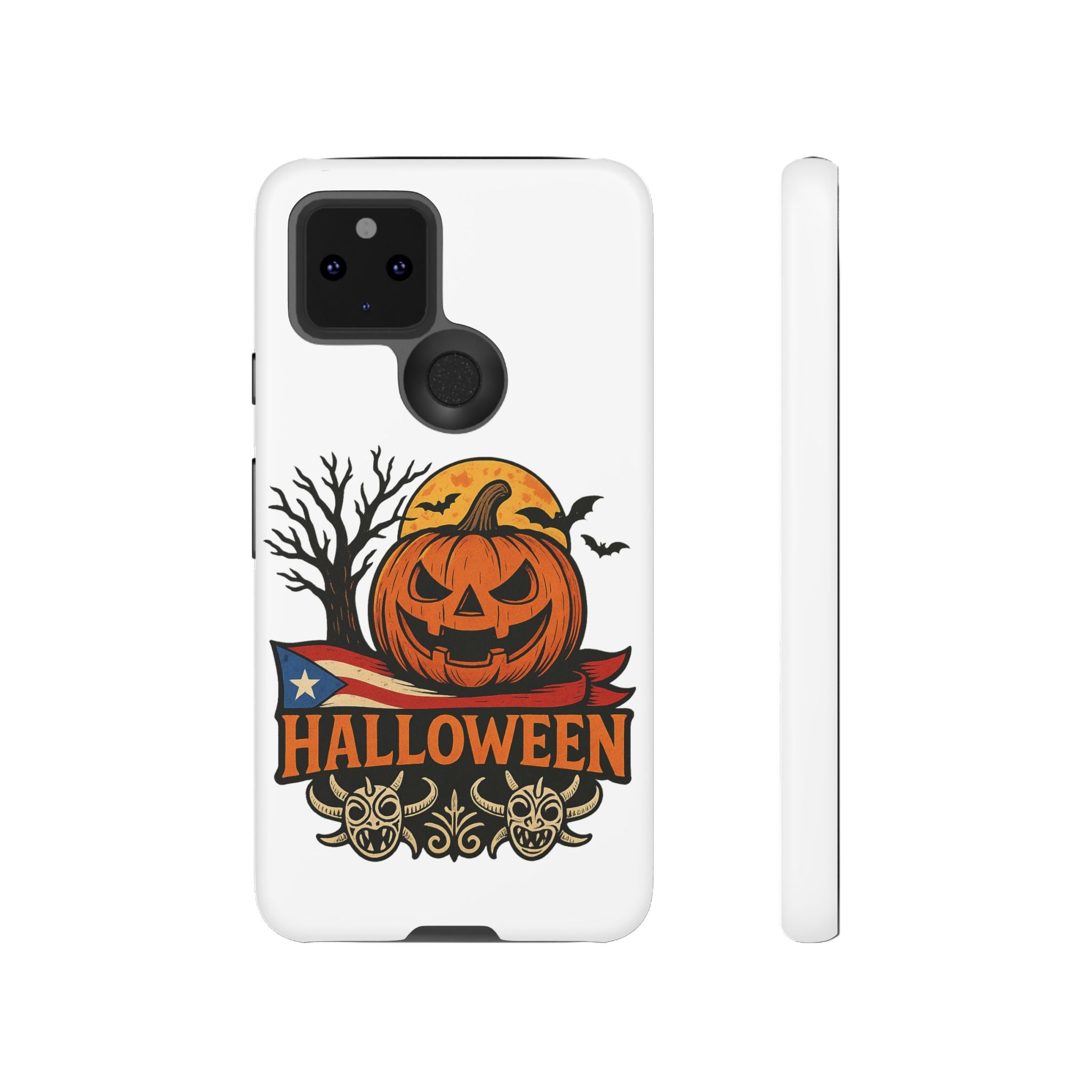 Halloween Phone Case, Tough Phone Case, Spooky Seasonal Cover, Fall Decor Accessory, Trick or Treat Gift, Halloween Celebration