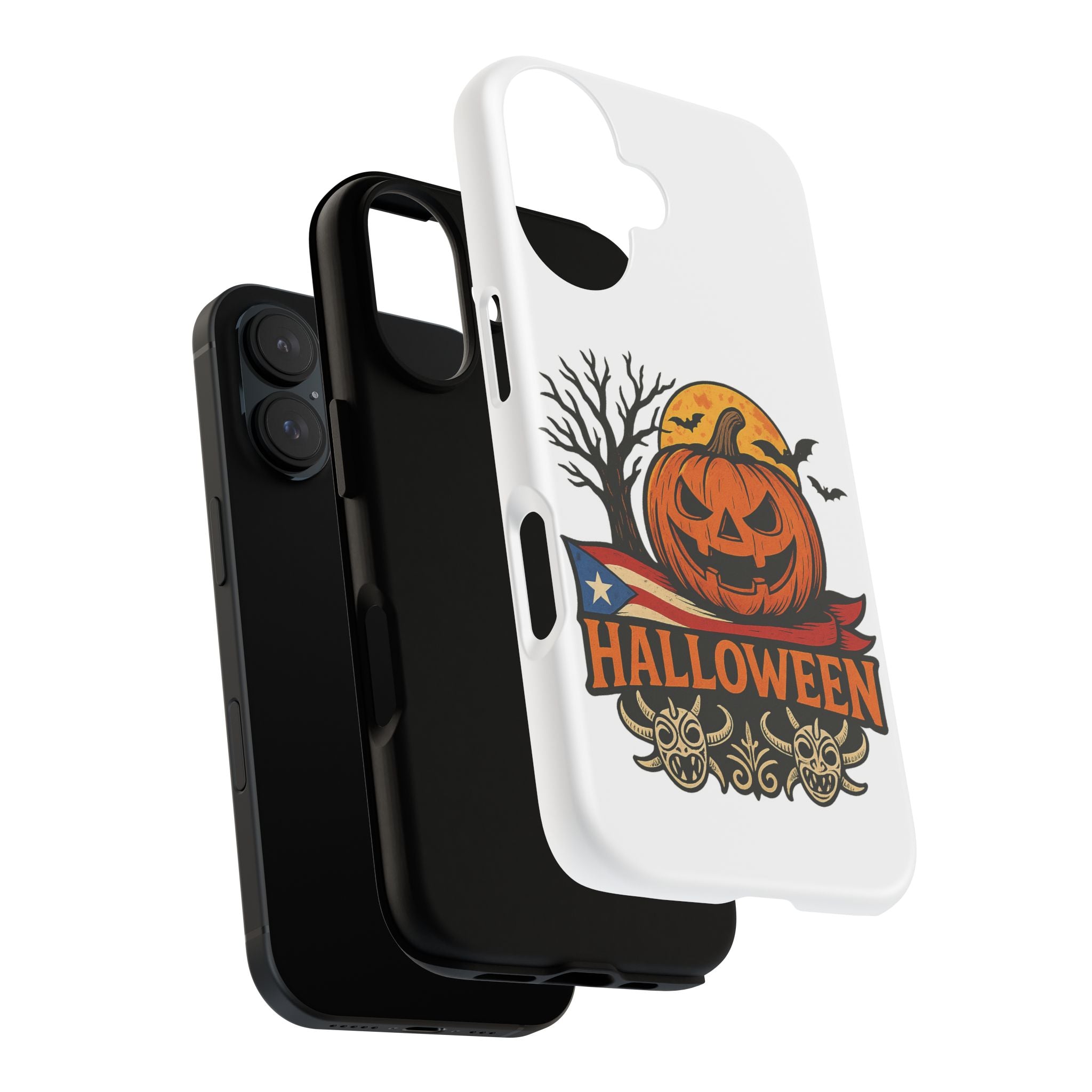 Halloween Phone Case, Tough Phone Case, Spooky Seasonal Cover, Fall Decor Accessory, Trick or Treat Gift, Halloween Celebration