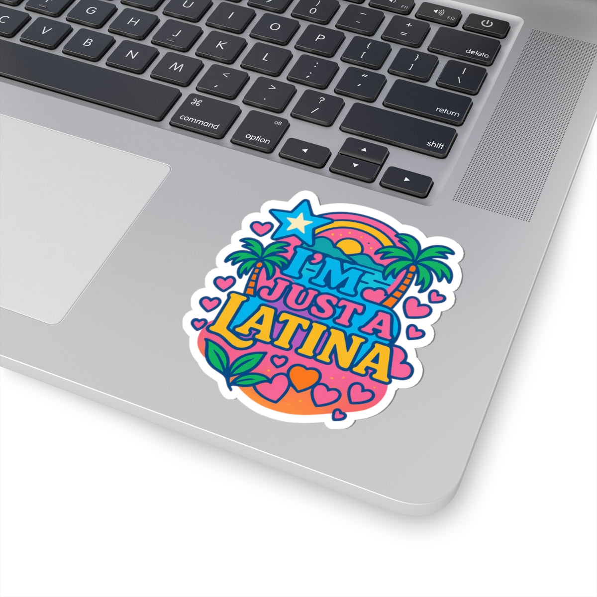 Vibrant Latina Pride Stickers, Colorful Stickers, Laptop Decor, Gifts for Latinas, Tropical Vibe Stickers