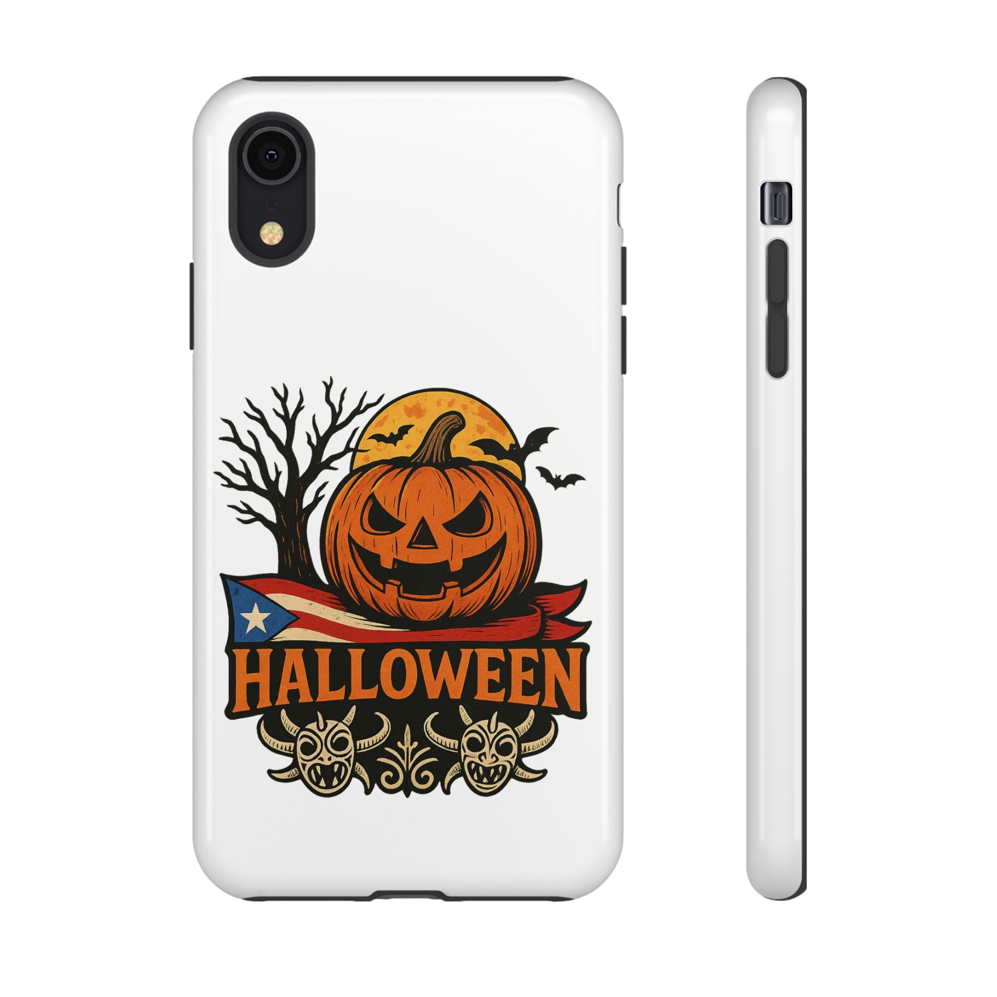 Halloween Phone Case, Tough Phone Case, Spooky Seasonal Cover, Fall Decor Accessory, Trick or Treat Gift, Halloween Celebration