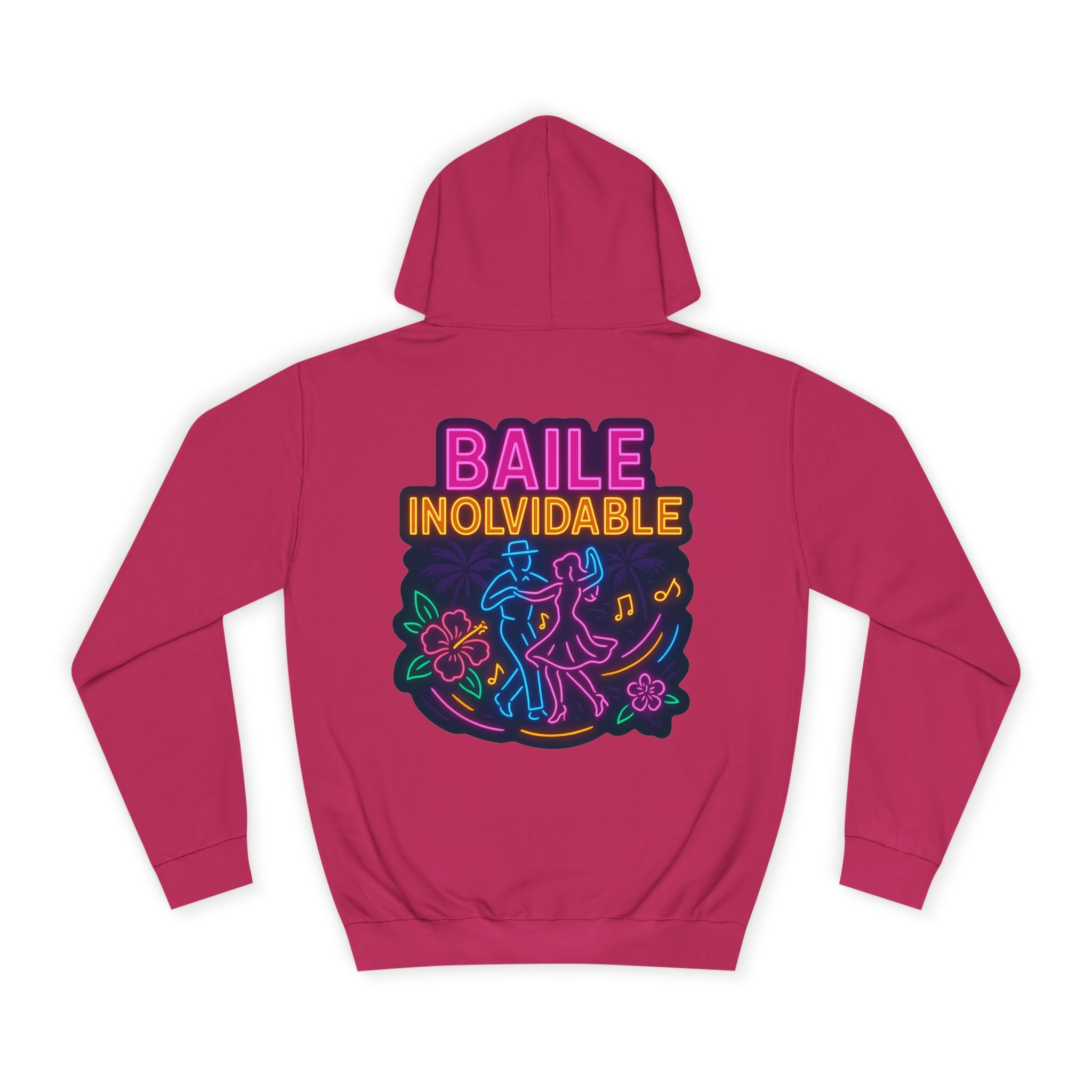 Vibrant Dance Hoodie - Unisex College Sweatshirt, Cozy Casual Wear, Perfect Gift for Dance Lovers, College Apparel, Baile Inolvidable