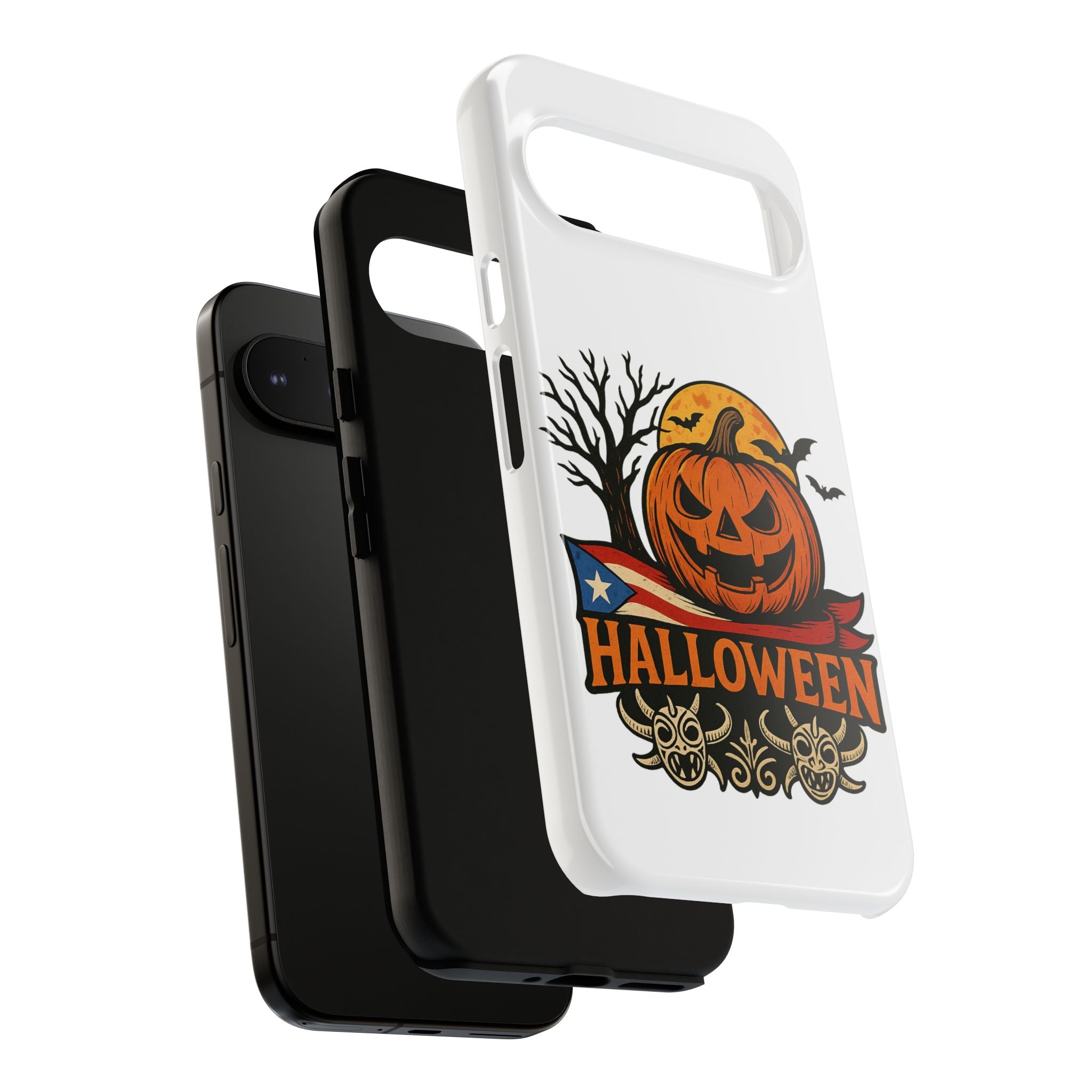 Halloween Phone Case, Tough Phone Case, Spooky Seasonal Cover, Fall Decor Accessory, Trick or Treat Gift, Halloween Celebration
