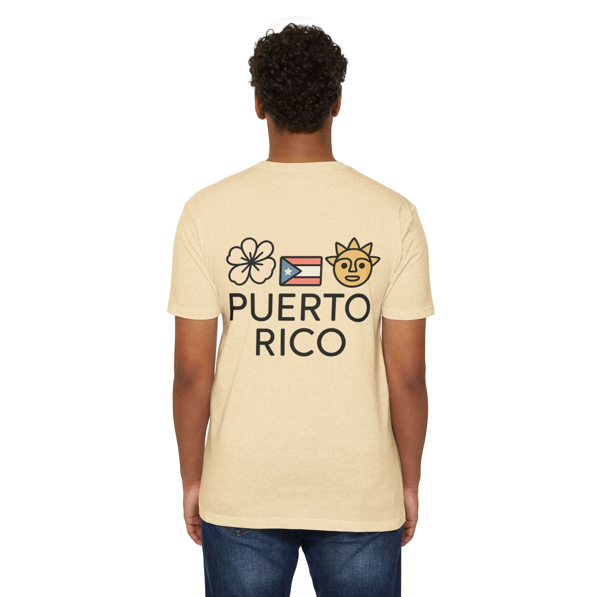 Puerto Rico Vibes Unisex T-shirt, Casual Wear, Travel Souvenir, Beach Day Outfit, Holiday Gift, Summer Style