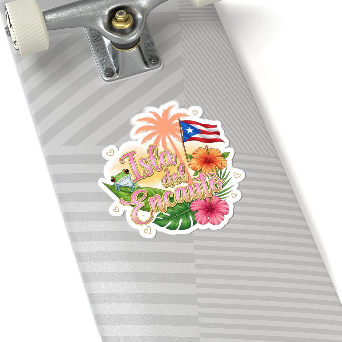 Isla del Encanto Vibrant Tropical Kiss-Cut Stickers