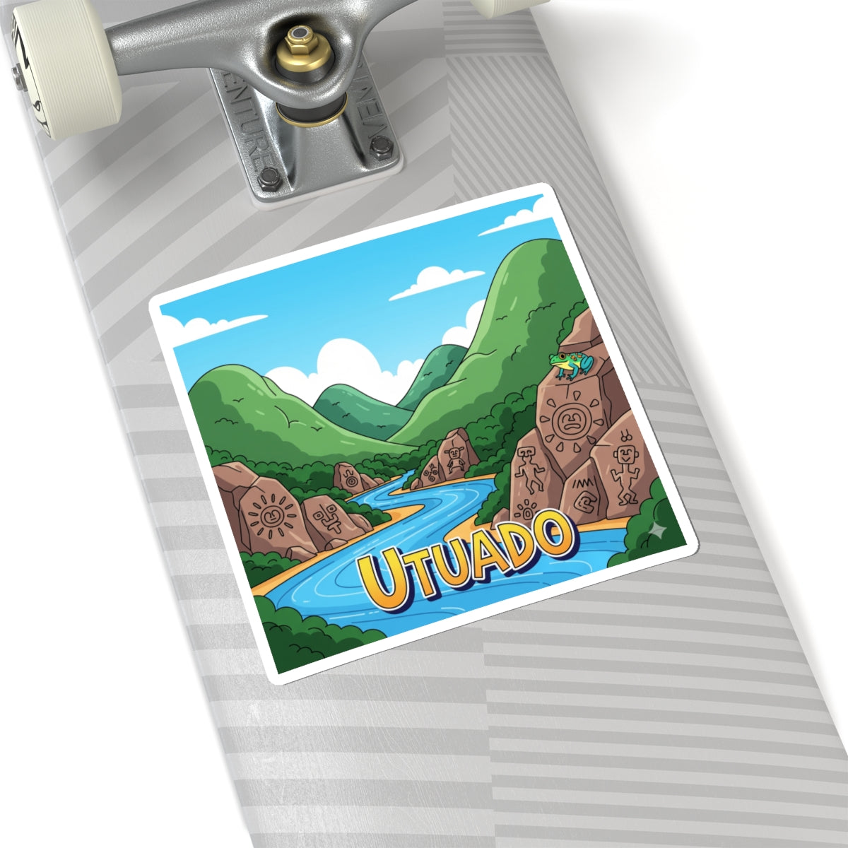 Utuado Kiss-Cut Stickers