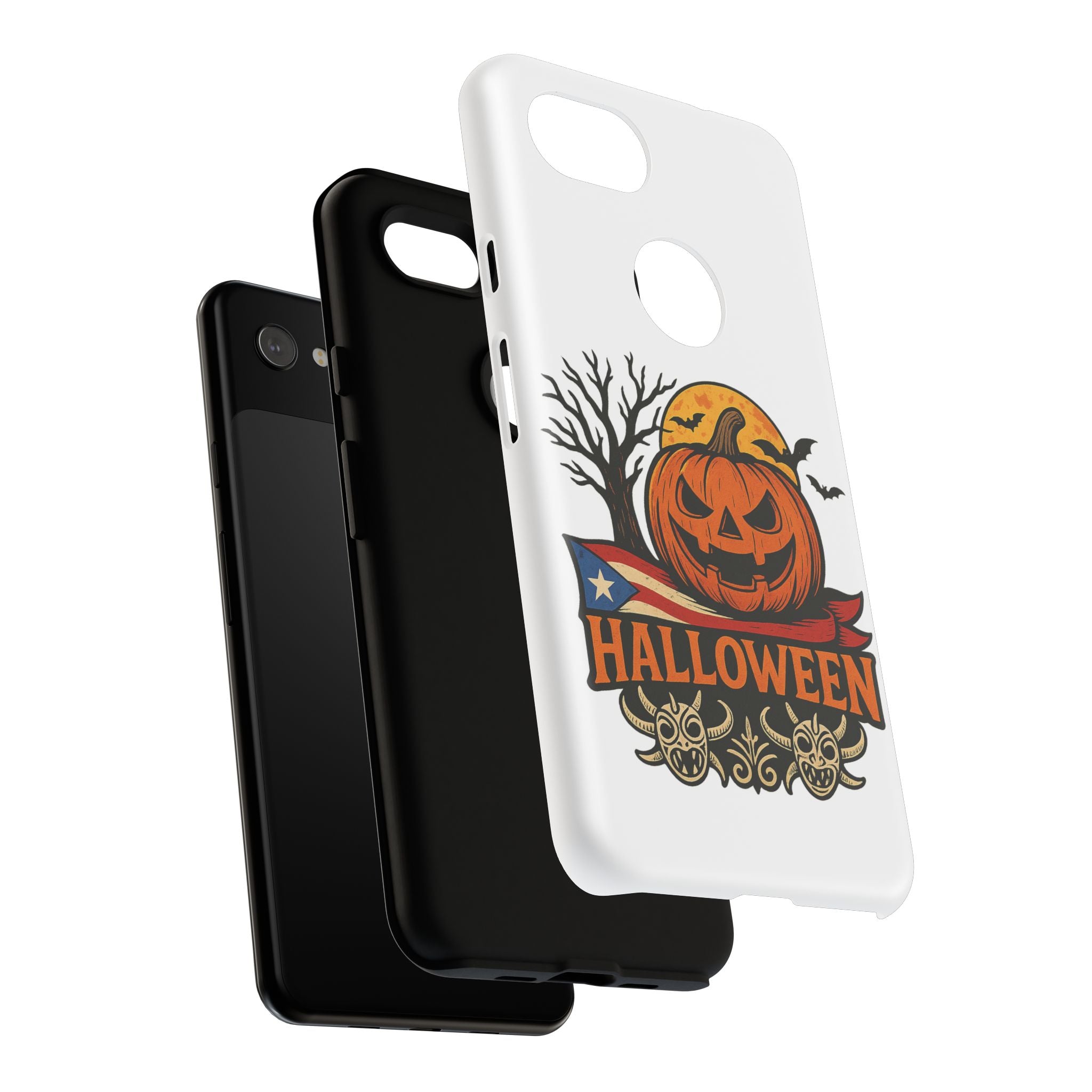 Halloween Phone Case, Tough Phone Case, Spooky Seasonal Cover, Fall Decor Accessory, Trick or Treat Gift, Halloween Celebration