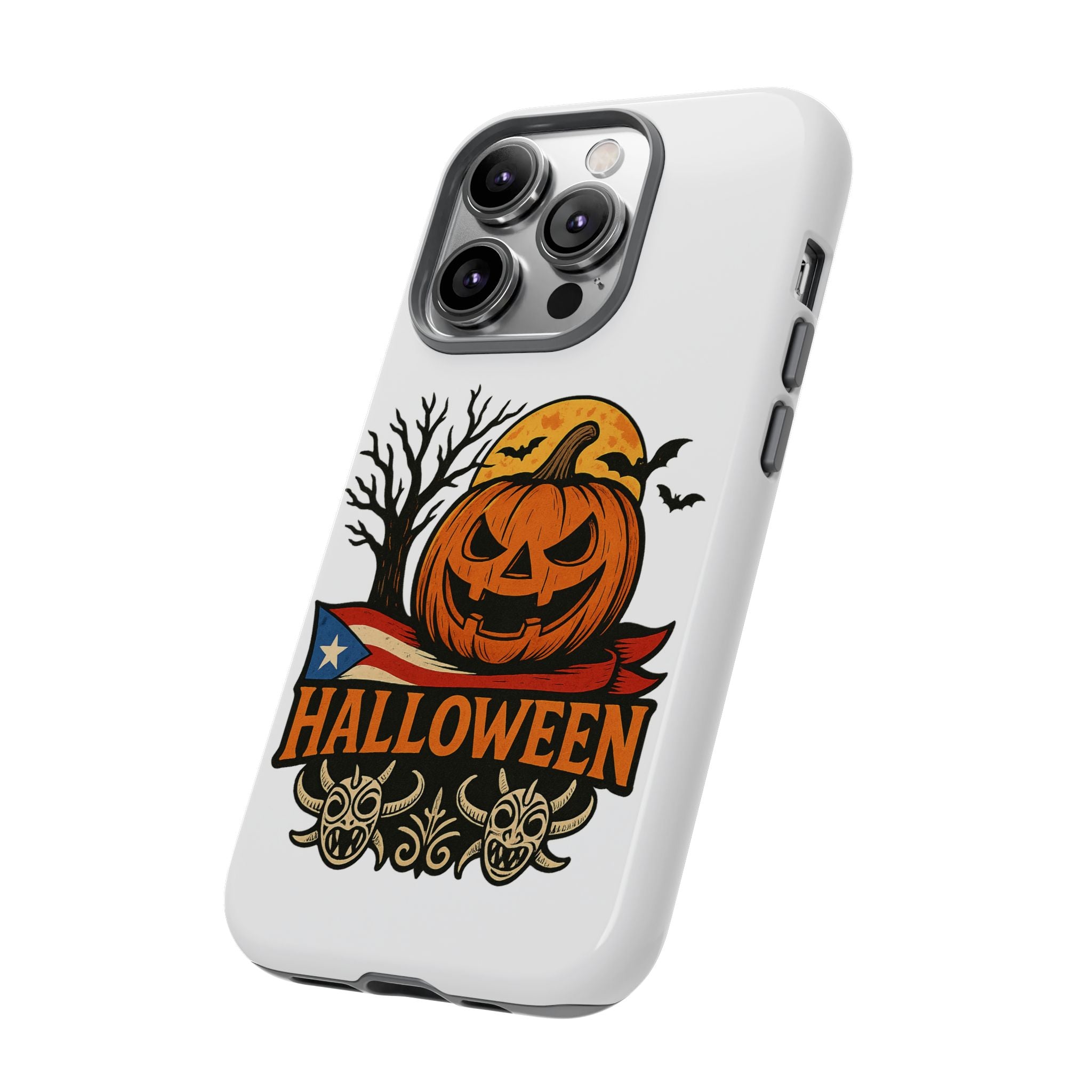 Halloween Phone Case, Tough Phone Case, Spooky Seasonal Cover, Fall Decor Accessory, Trick or Treat Gift, Halloween Celebration