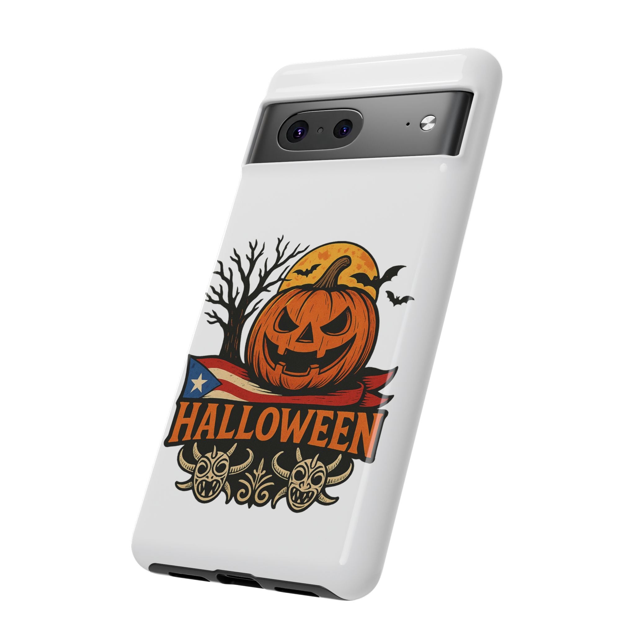 Halloween Phone Case, Tough Phone Case, Spooky Seasonal Cover, Fall Decor Accessory, Trick or Treat Gift, Halloween Celebration