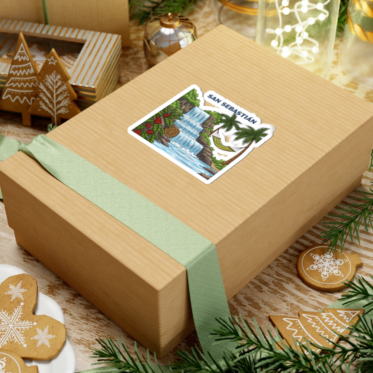 San Sebastian Kiss-Cut Stickers