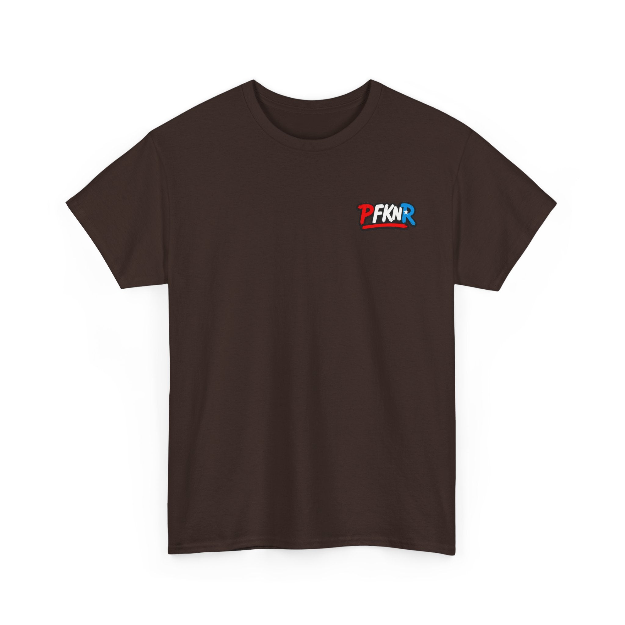 Unisex Heavy Cotton Tee - PFKNR Small Logo Shirt, Casual Wear, Gift for Him/Her, Streetwear, Everyday Style, Comfortable Tee