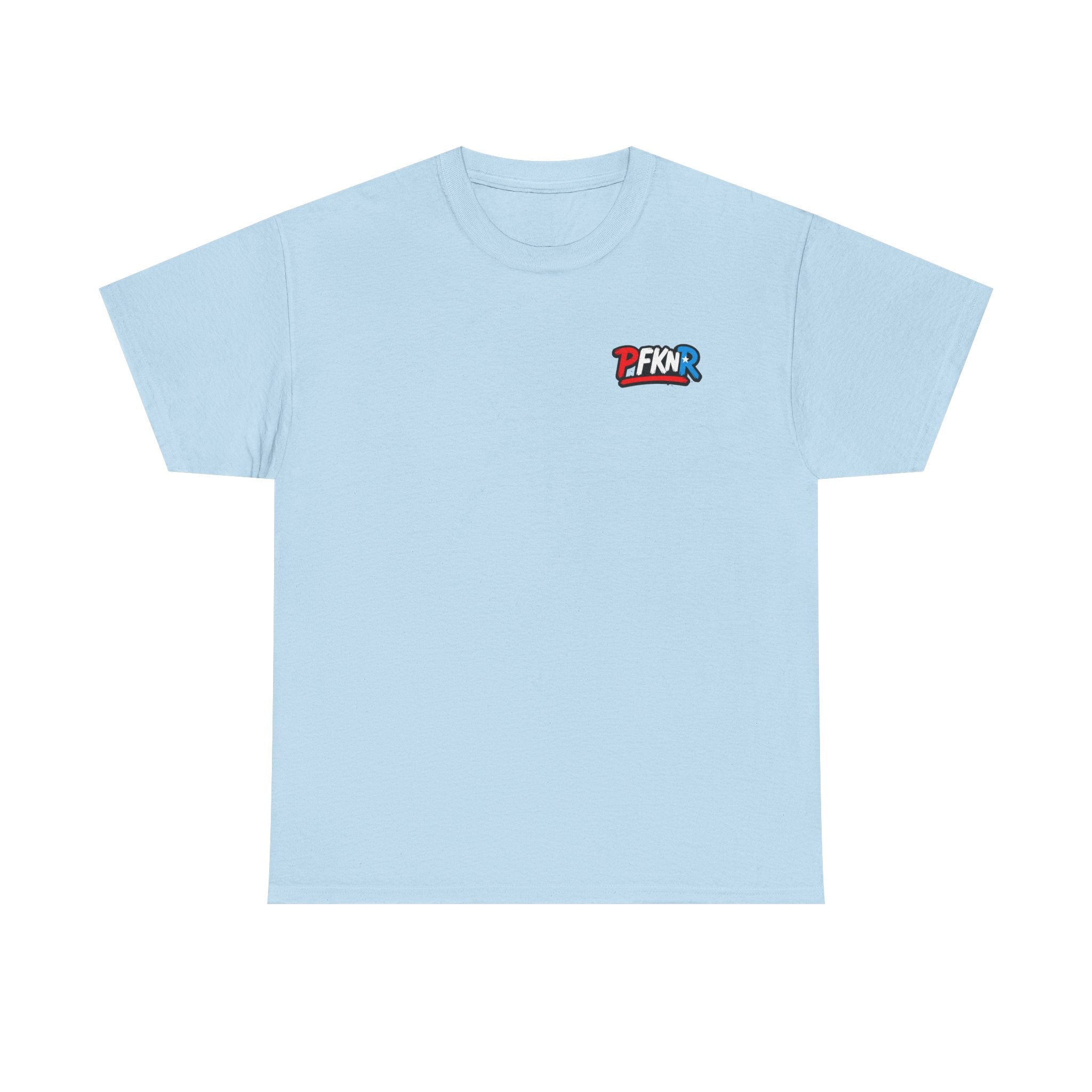 Unisex Heavy Cotton Tee - PFKNR Small Logo Shirt, Casual Wear, Gift for Him/Her, Streetwear, Everyday Style, Comfortable Tee