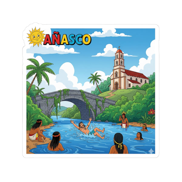 Añasco Kiss-Cut Stickers