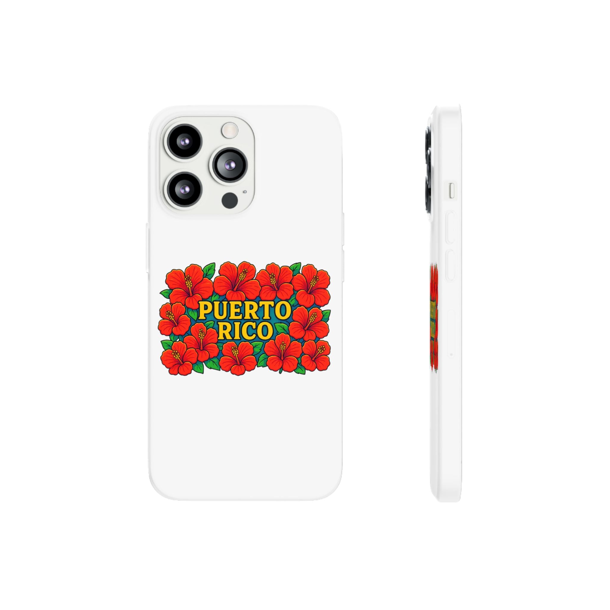 Vibrant Puerto Rico Flexi Case for iPhone | Colorful Floral Phone Cover | Tropical Gift for Travelers | Summer Vibe Case | Custom [...]