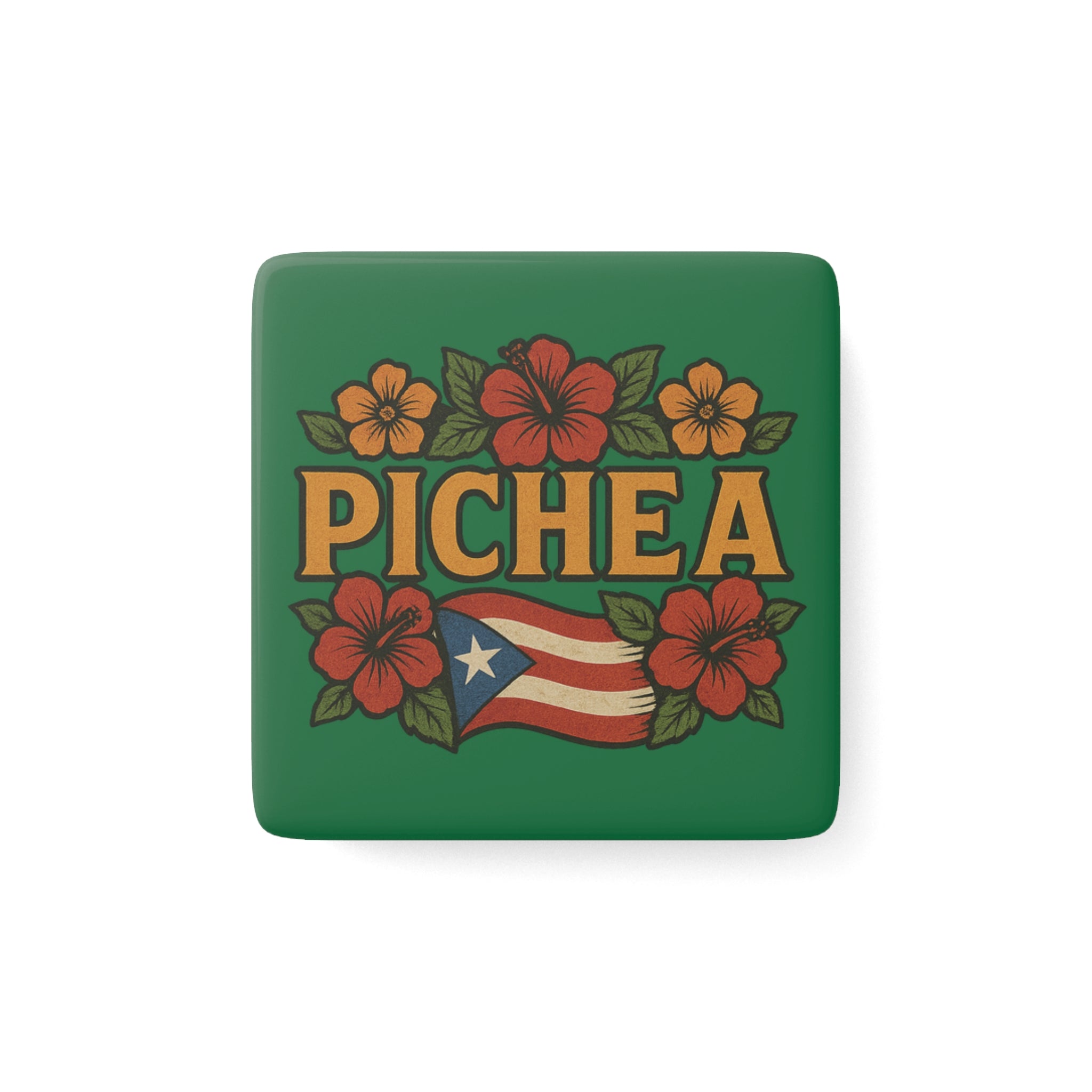 Vibrant Puerto Rican Magnet, Home Decor, Souvenir Gift, Fridge Magnet, Celebration, Travel Memorabilia, Cultural Art
