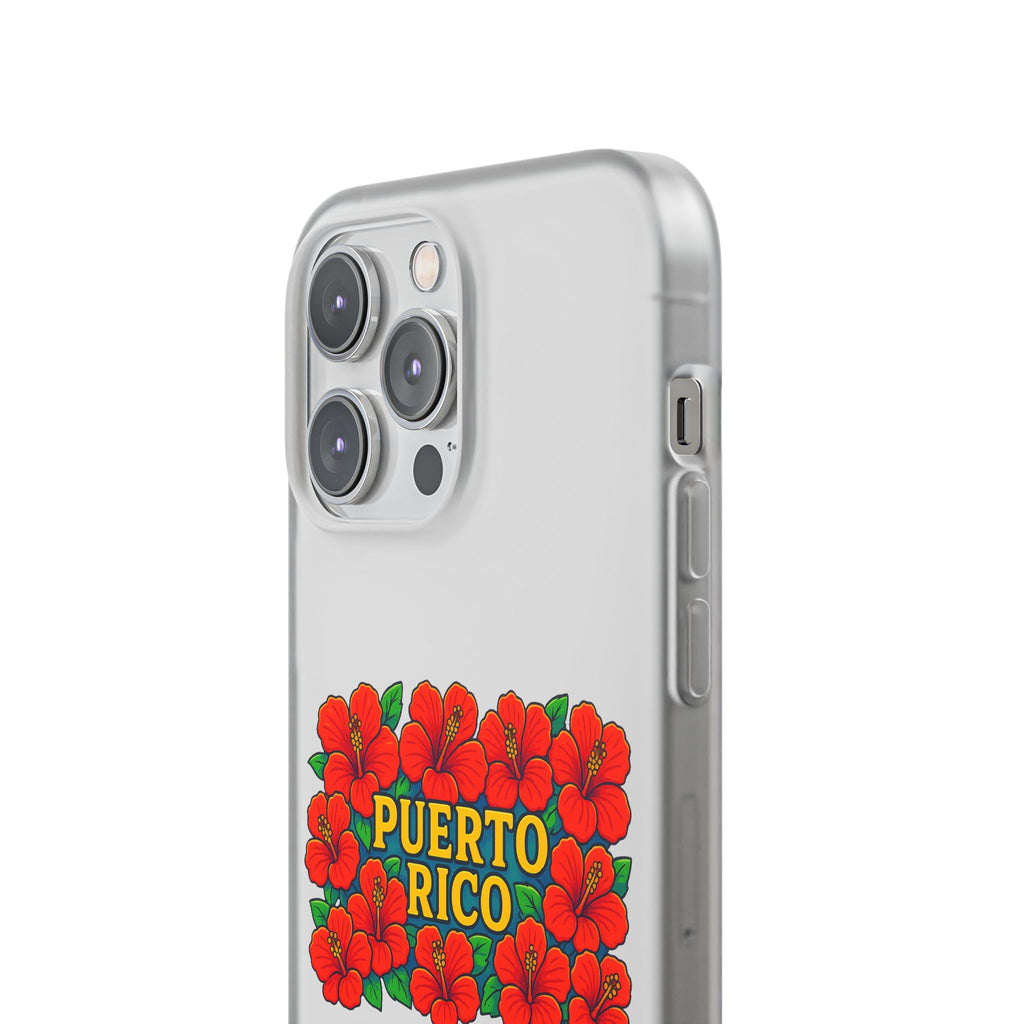 Vibrant Puerto Rico Flexi Case for iPhone | Colorful Floral Phone Cover | Tropical Gift for Travelers | Summer Vibe Case | Custom [...]