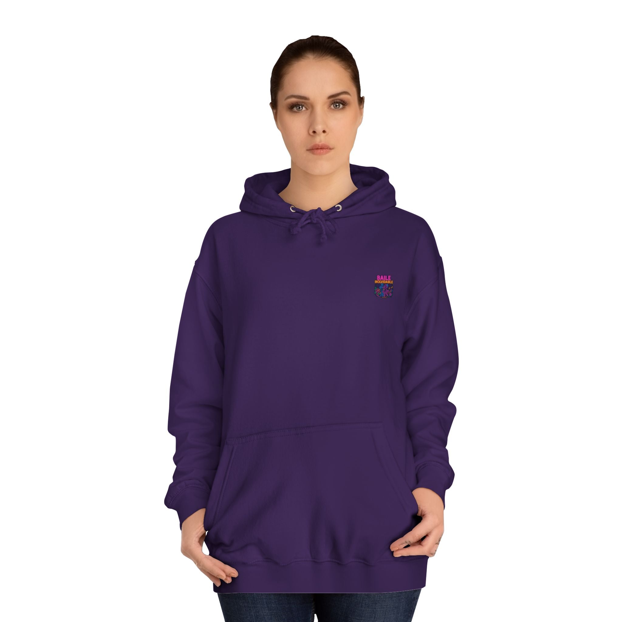 Vibrant Dance Hoodie - Unisex College Sweatshirt, Cozy Casual Wear, Perfect Gift for Dance Lovers, College Apparel, Baile Inolvidable