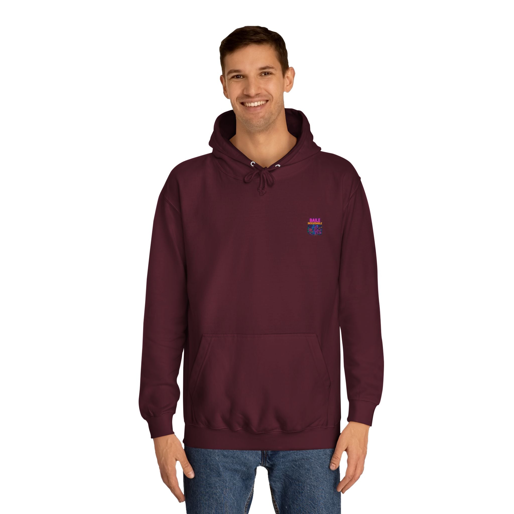 Vibrant Dance Hoodie - Unisex College Sweatshirt, Cozy Casual Wear, Perfect Gift for Dance Lovers, College Apparel, Baile Inolvidable