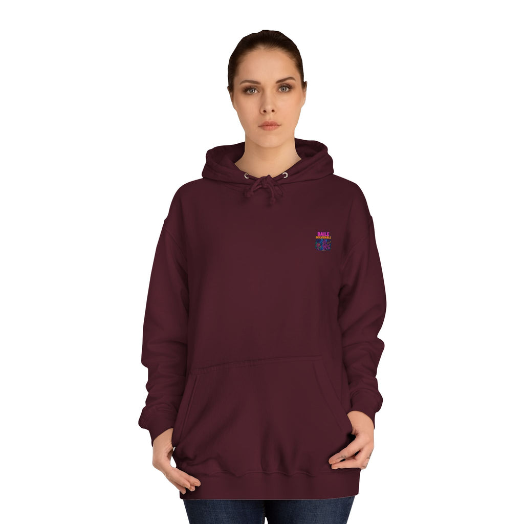 Vibrant Dance Hoodie - Unisex College Sweatshirt, Cozy Casual Wear, Perfect Gift for Dance Lovers, College Apparel, Baile Inolvidable