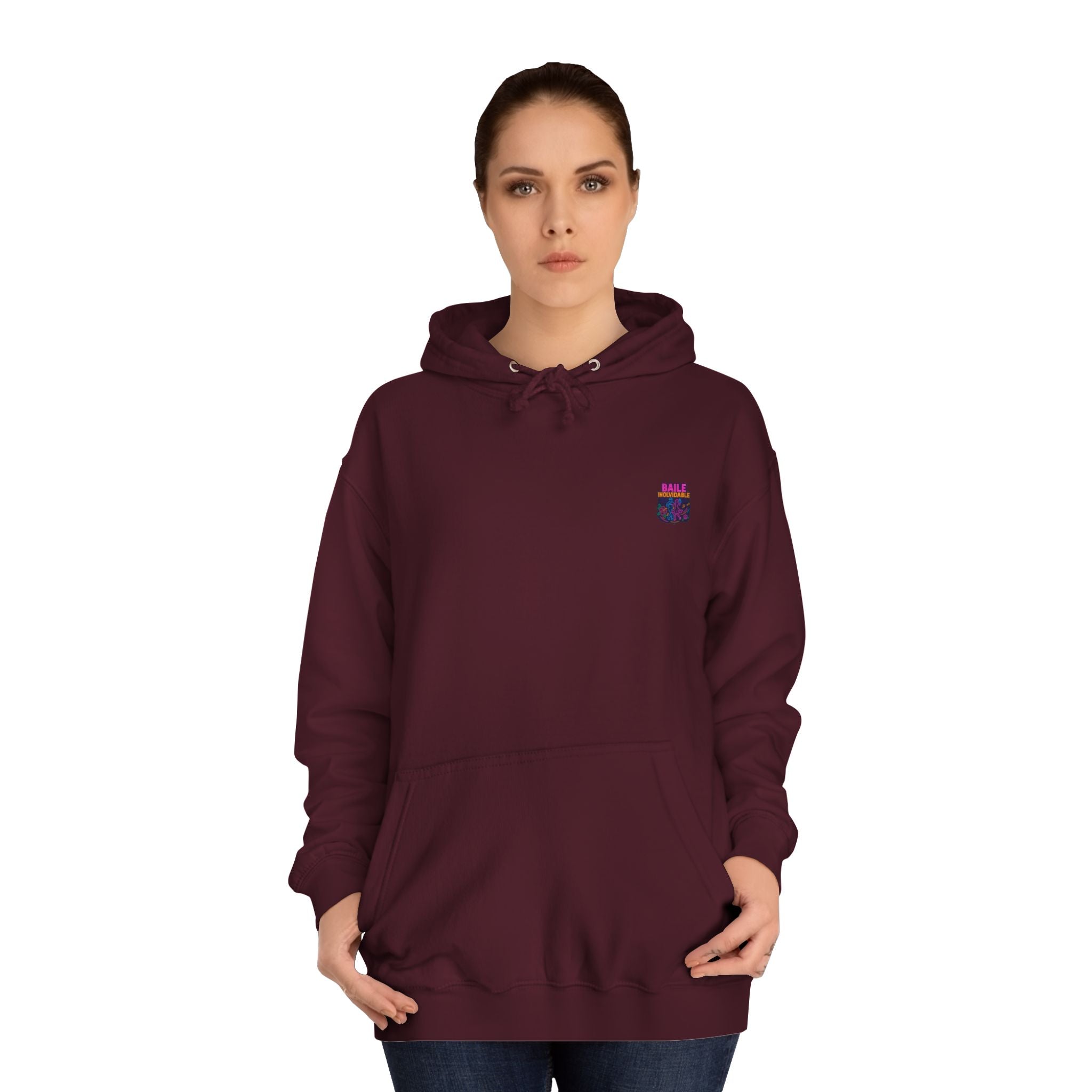 Vibrant Dance Hoodie - Unisex College Sweatshirt, Cozy Casual Wear, Perfect Gift for Dance Lovers, College Apparel, Baile Inolvidable