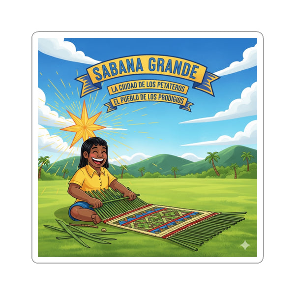 Sabana Grande Kiss-Cut Stickers