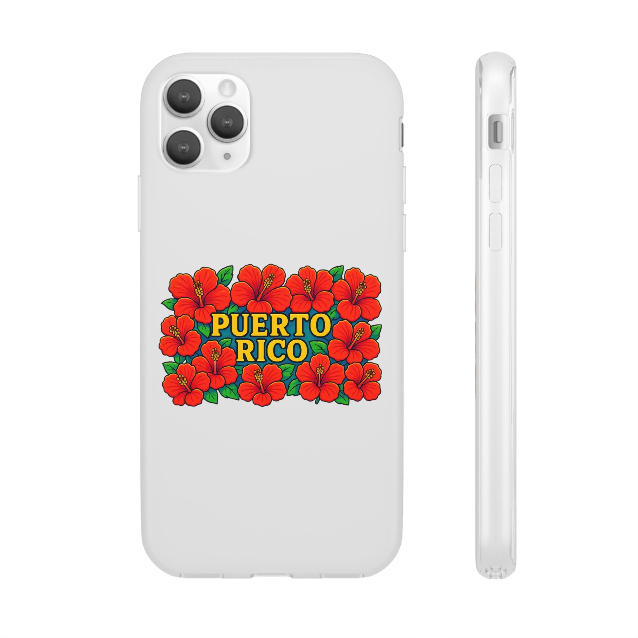 Vibrant Puerto Rico Flexi Case for iPhone | Colorful Floral Phone Cover | Tropical Gift for Travelers | Summer Vibe Case | Custom [...]