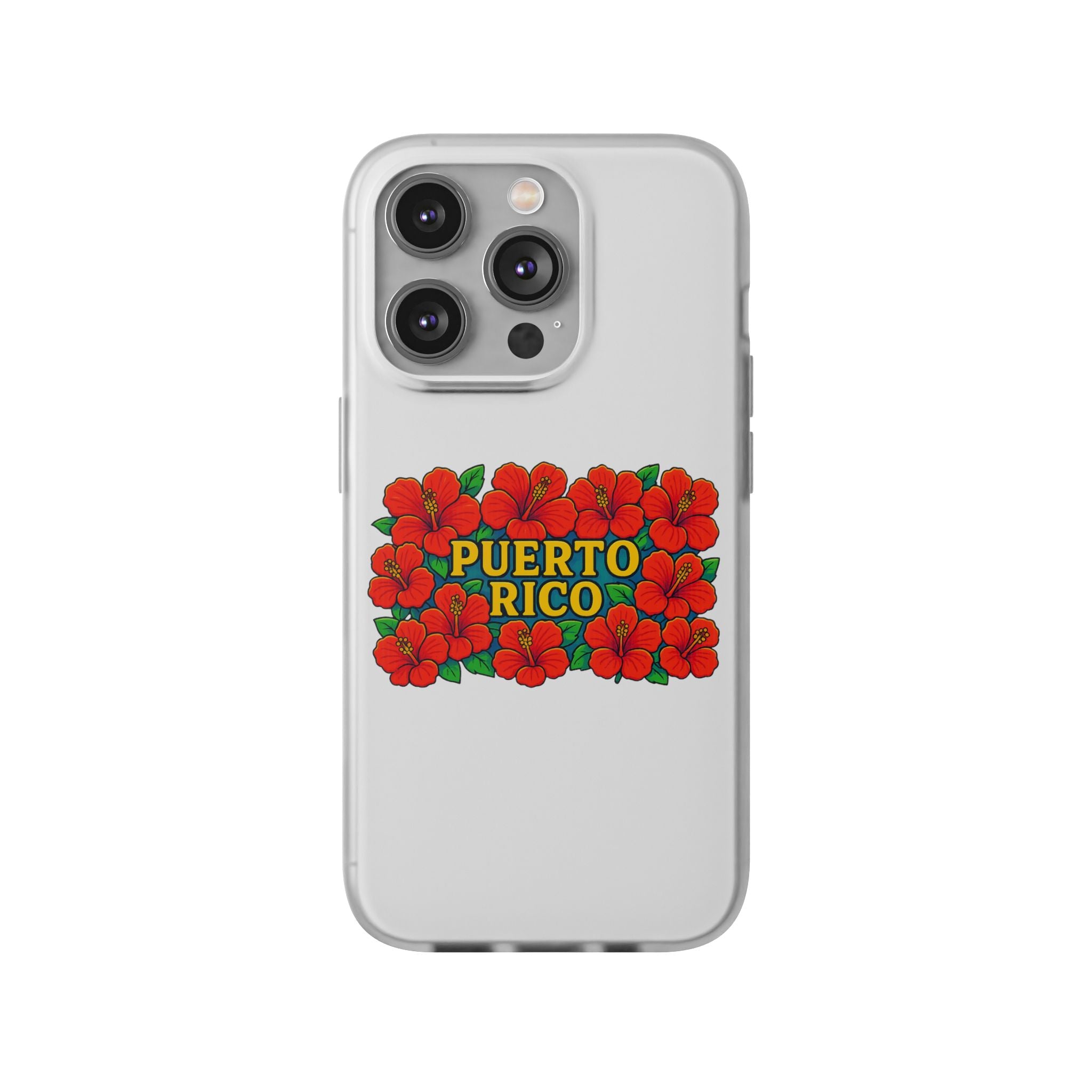 Vibrant Puerto Rico Flexi Case for iPhone | Colorful Floral Phone Cover | Tropical Gift for Travelers | Summer Vibe Case | Custom [...]