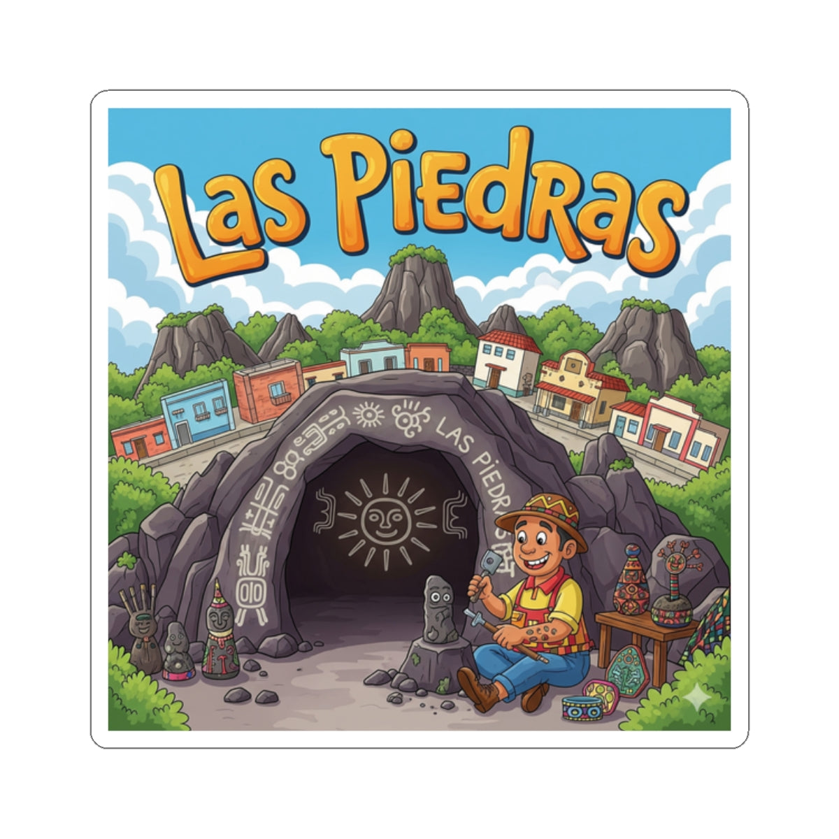 Las Piedras Stickers