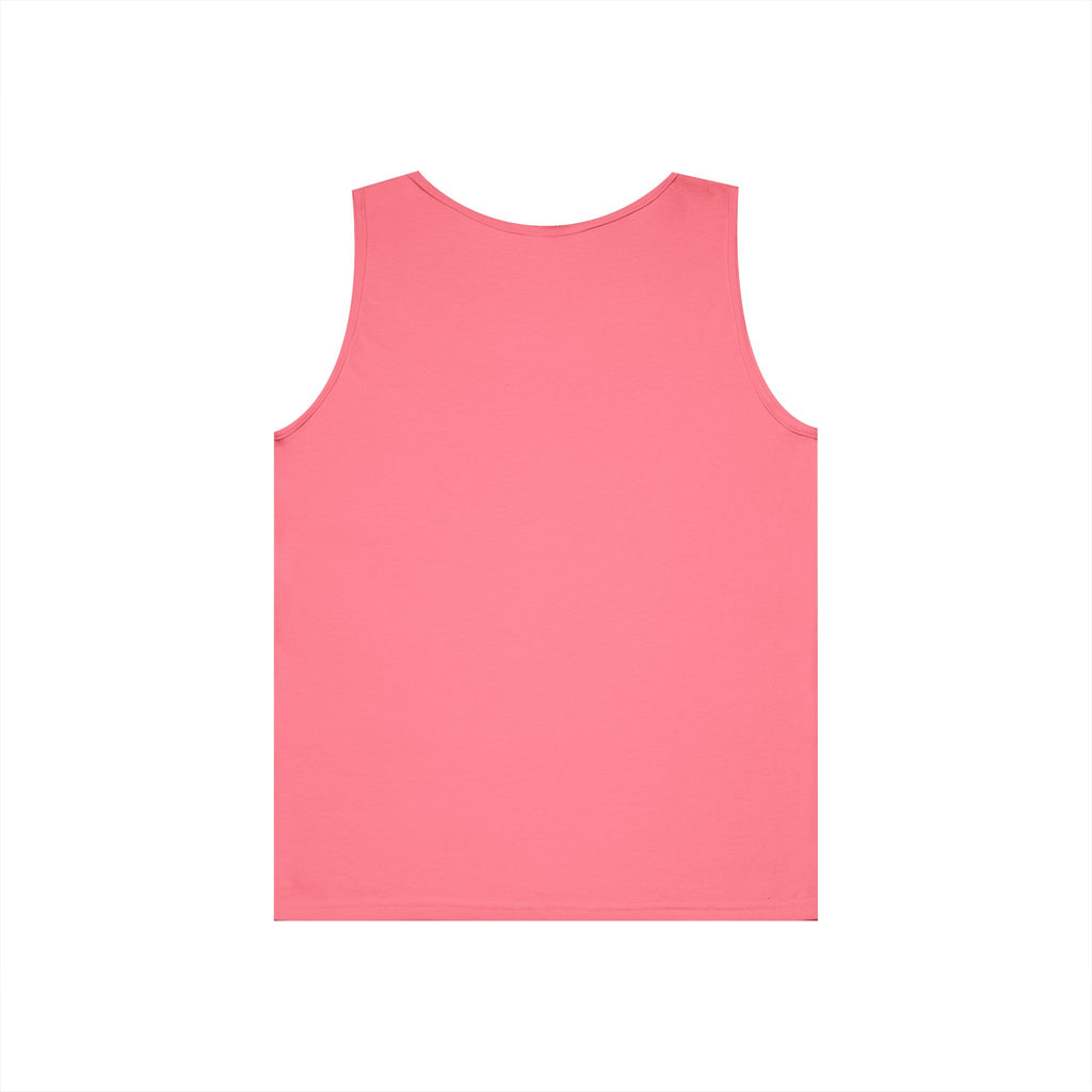 Colorful Graphic Tank Top, Unisex Cotton Summer Wear, Fun Tees for Parties, Vacation Essential, Gift Idea, Beachwear